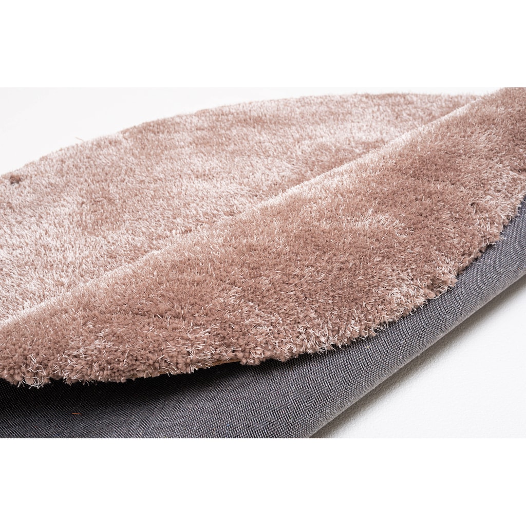 TOM TAILOR HOME Hochflor-Teppich »Soft«, rund, super weich und flauschig, ideal im Wohnzimmer & Schlafzimmer
