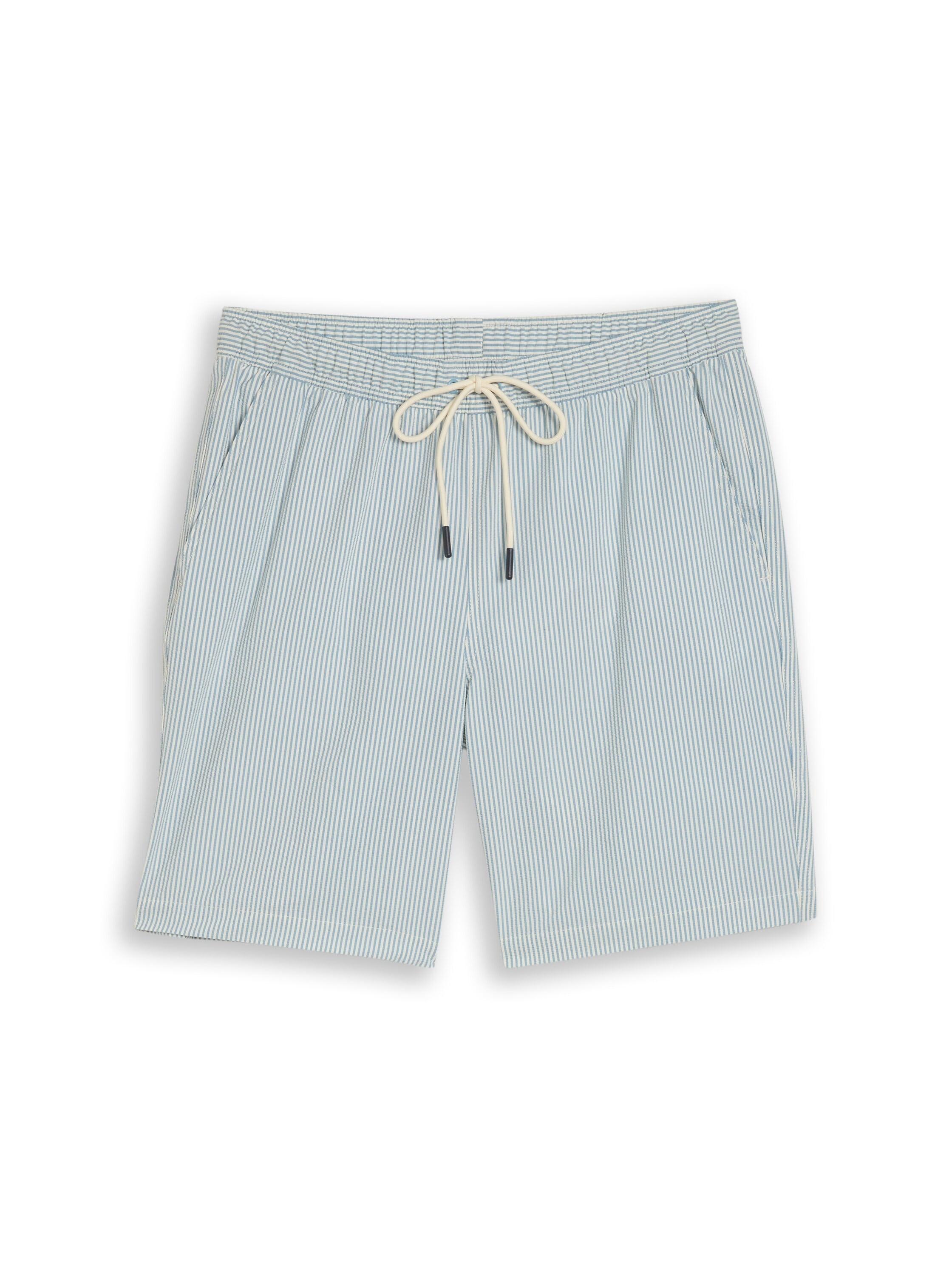 TOM TAILOR Badehose im Streifen-Design und mit Eingrifftaschen