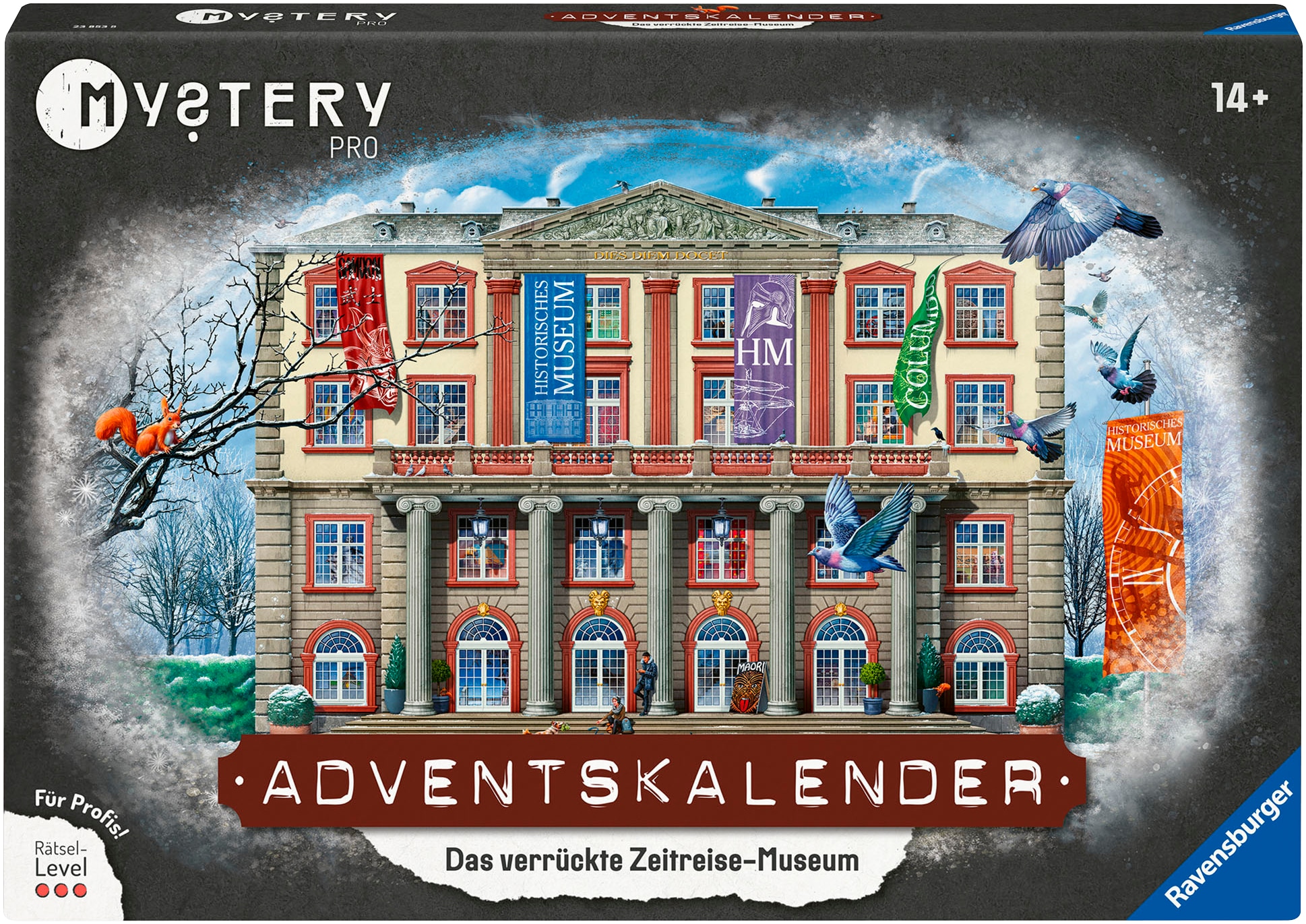 Spielzeug-Adventskalender »Mystery PRO - Das verrückte Zeitreisemuseum«, ab 14 Jahren