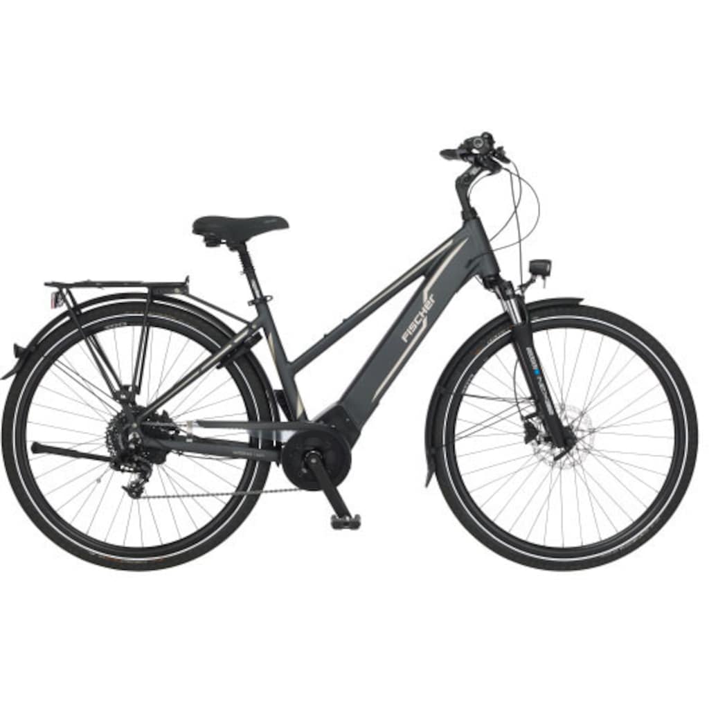 FISCHER Fahrrad E-Bike »VIATOR 5.0i Damen 504«, 10 Gang