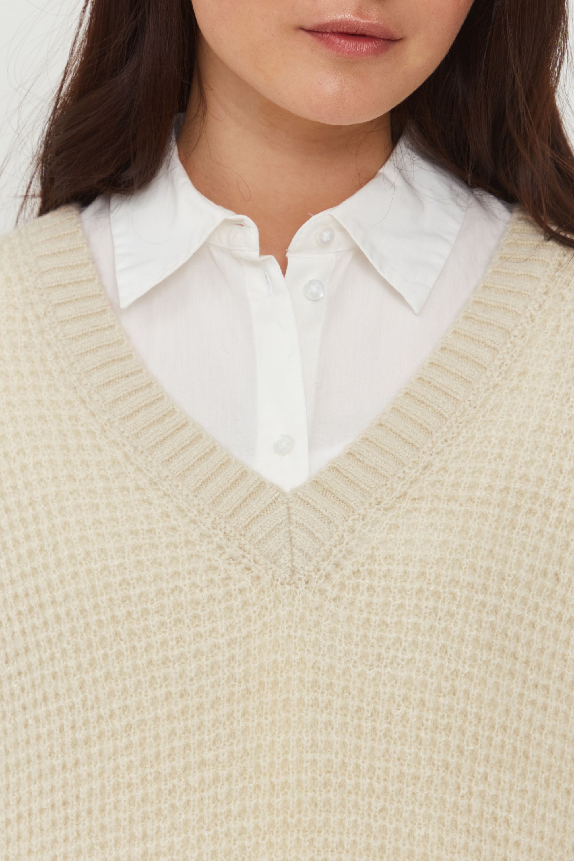 b.young Strickjacke »Pullunder BYMisha«