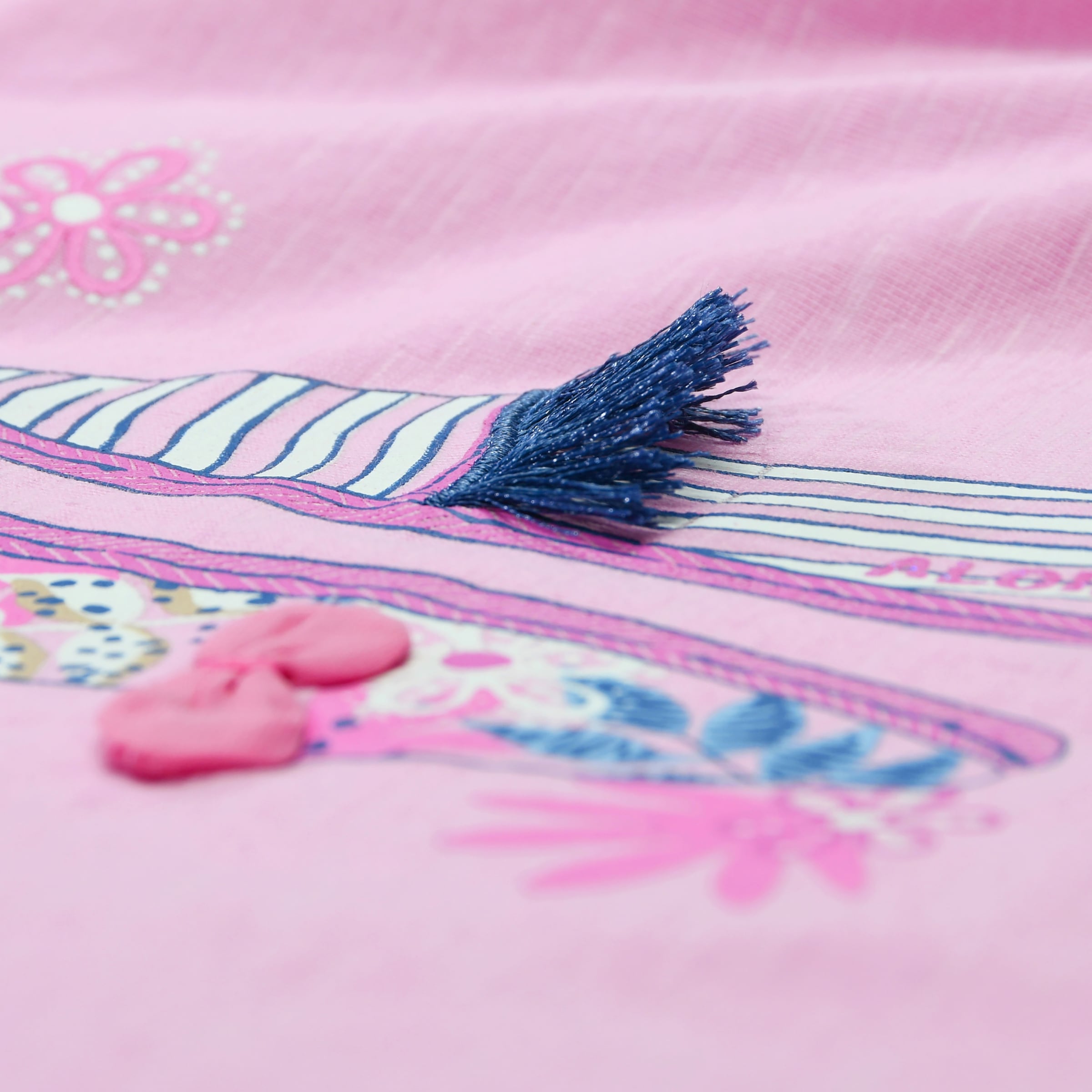 STACCATO T-Shirt »T-Shirt mit Print«, Rüschenärmel