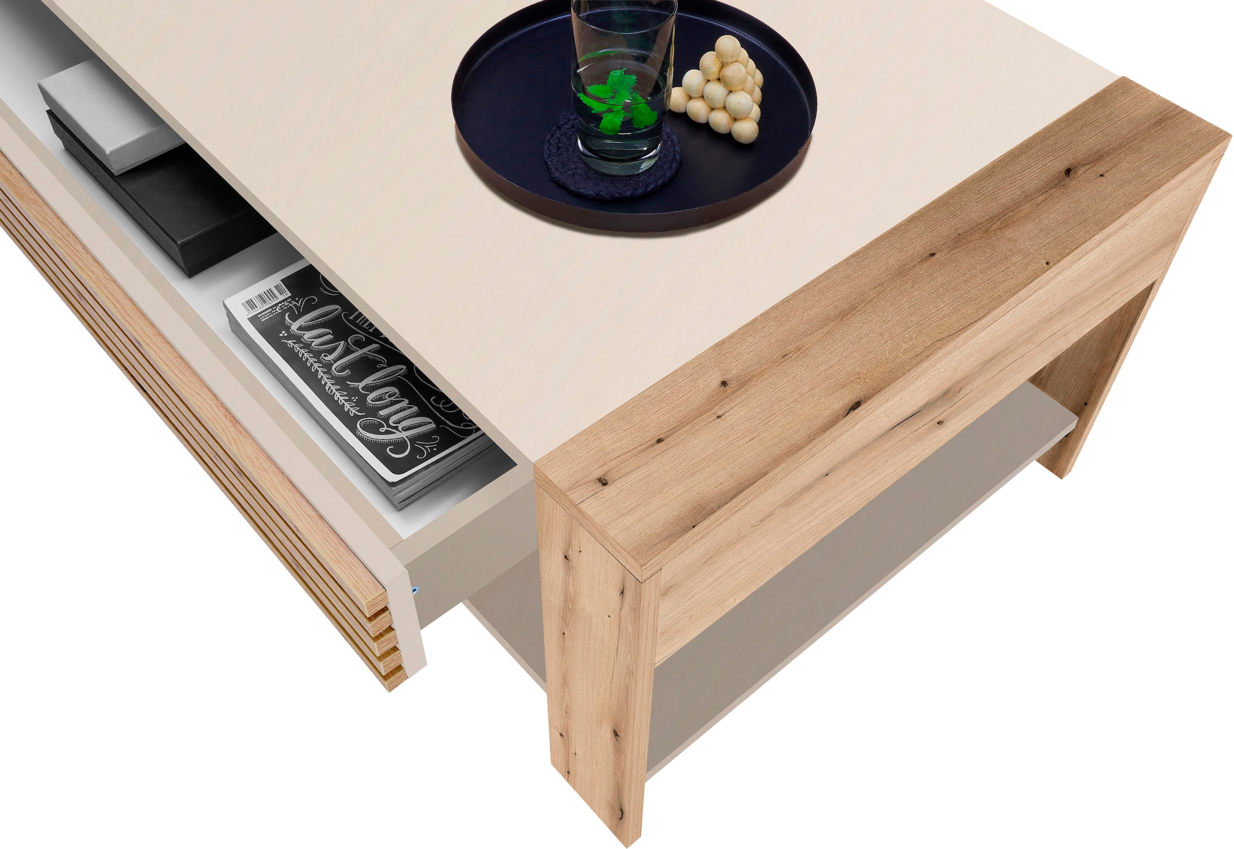 Stolkom Couchtisch »Stolkom Felipe B/H/T 108x42x60 cm« Wohnzimmertisch, OTTOs Choice, 1 Stk. tlg.