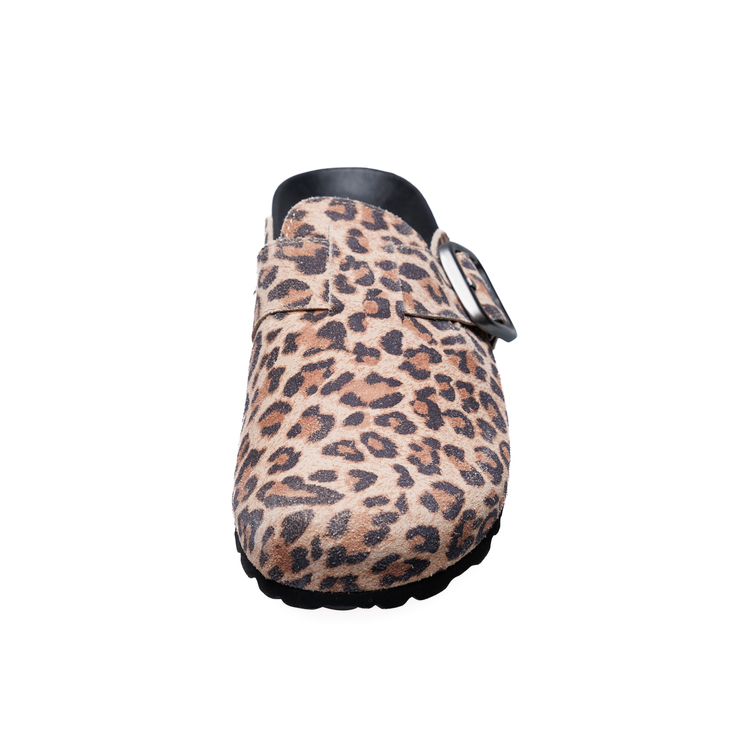 VERBENAS Clog  Hausschuh, Sommerschuh im Leo-Look