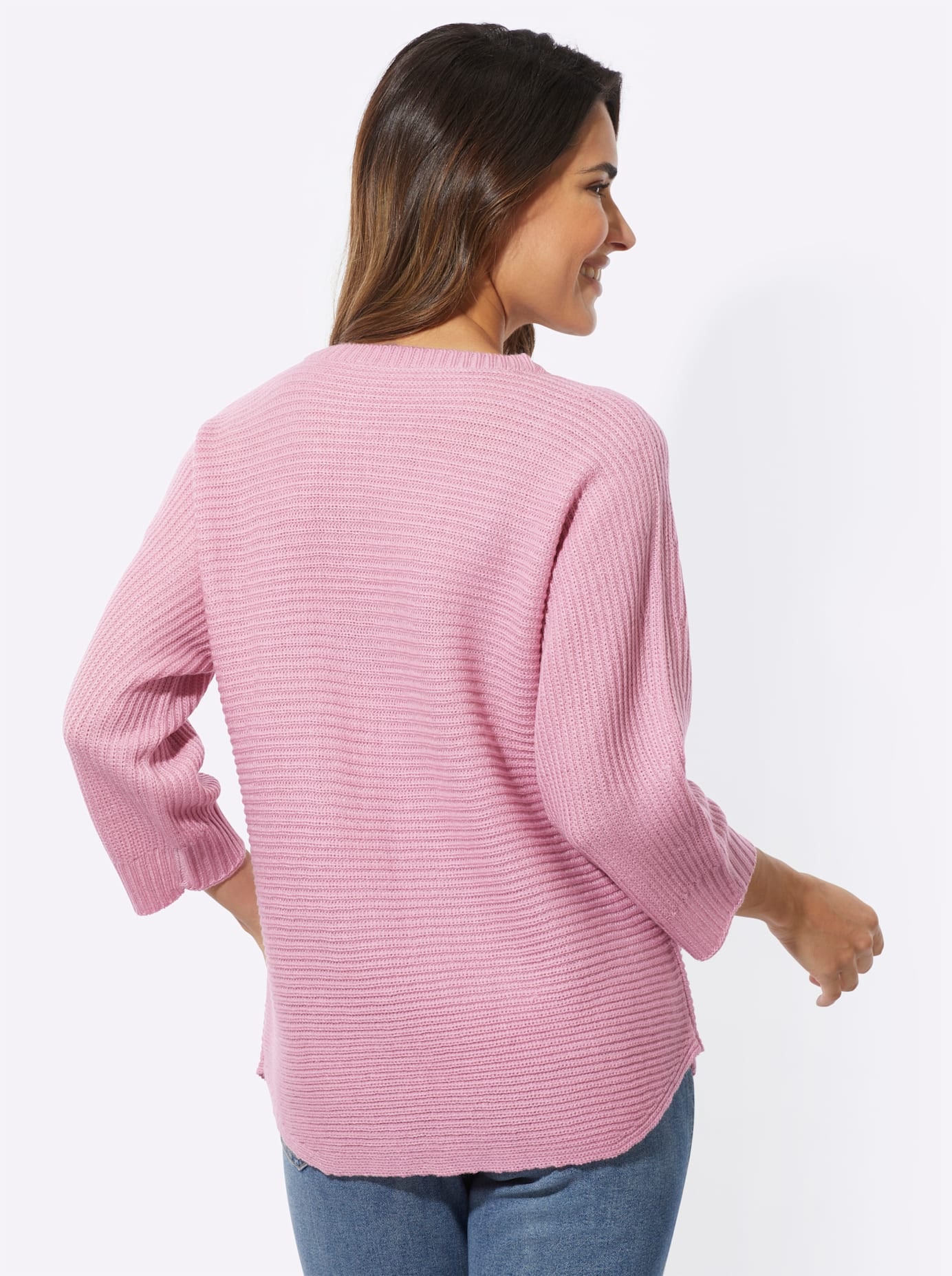 Classic Basics 3/4 Arm-Pullover »Rundhals-Pullover«