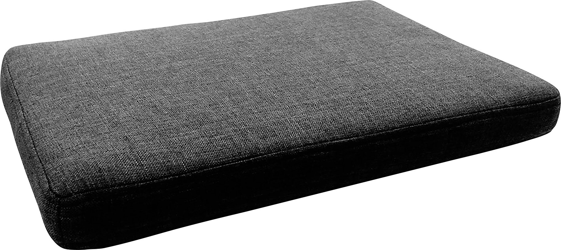 INOSIGN Bankauflage »Avena«, graues Sitzkissen, 49 x 32 cm, eckig,Bezug: 100 % Polypropylen