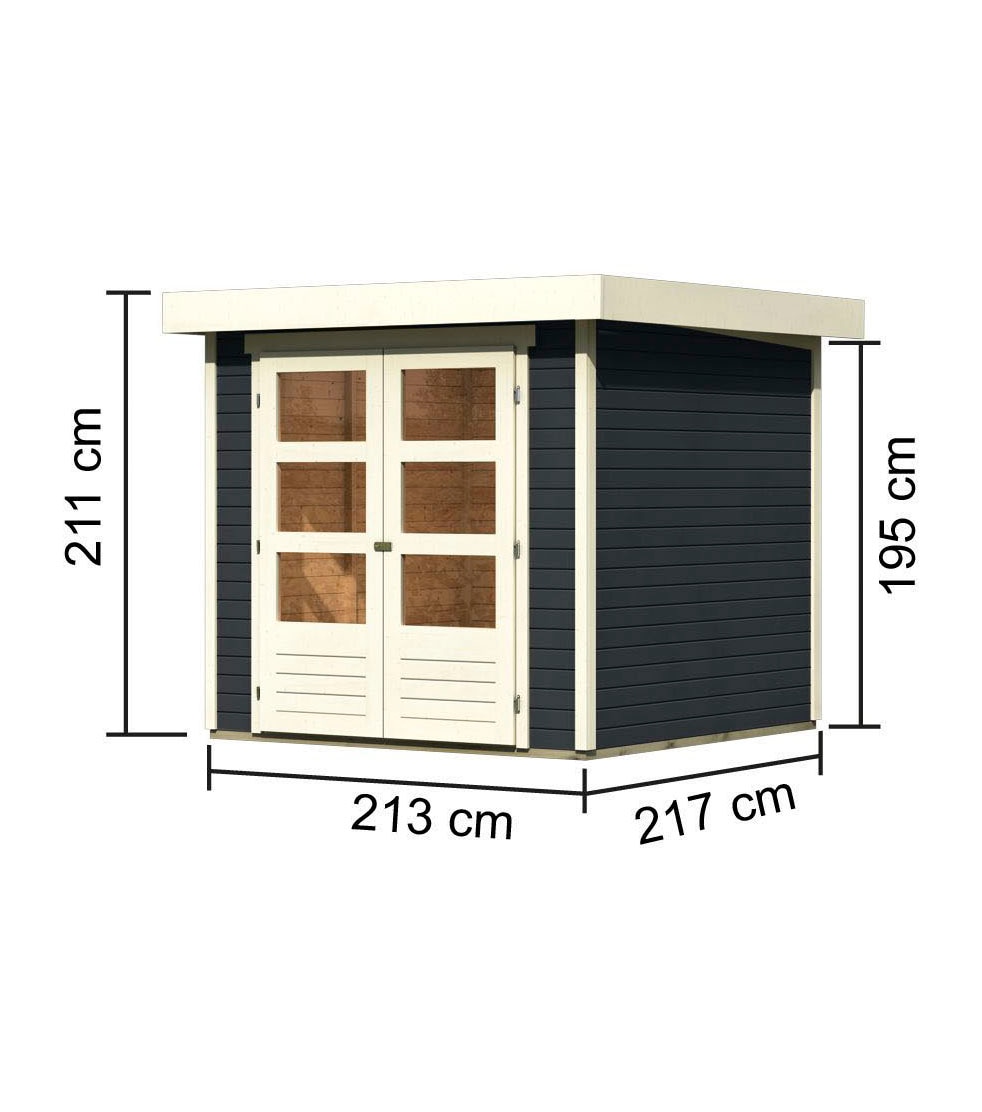 Karibu Gartenhaus »Arnis 2«