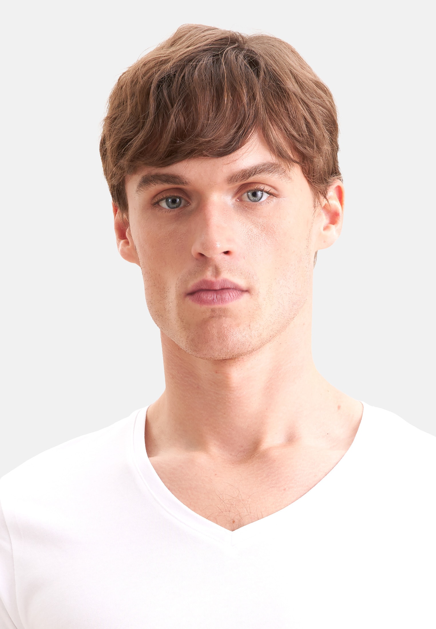 seidensticker T-Shirt »Schwarze Rose« 1/2 V-Neck Uni