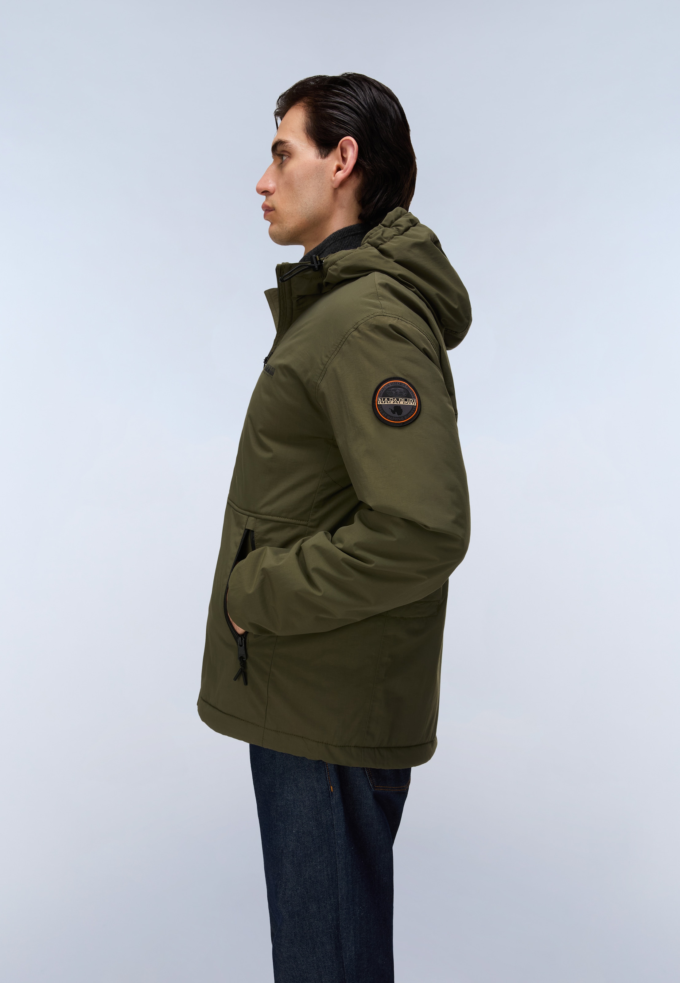 Napapijri Winterjacke »A-TUNDRA WINT 1 OLIVE NIGHT G1F« für Sportmode, mit sportlichem Stil, aus Polyamid