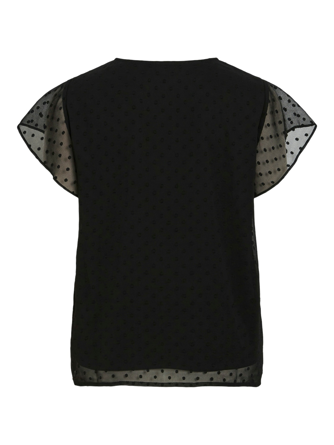 Vila Kurzarmshirt »VIEDEE C/S V-NECK TOP - NOOS«