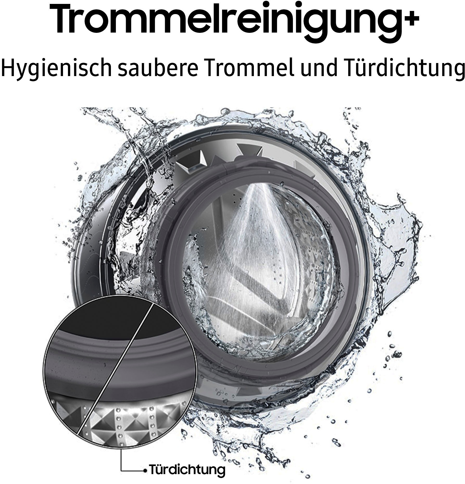 Samsung Waschmaschine WW8500T »WW81T854ABT«, 8 kg, 1400 U/min, QuickDrive™