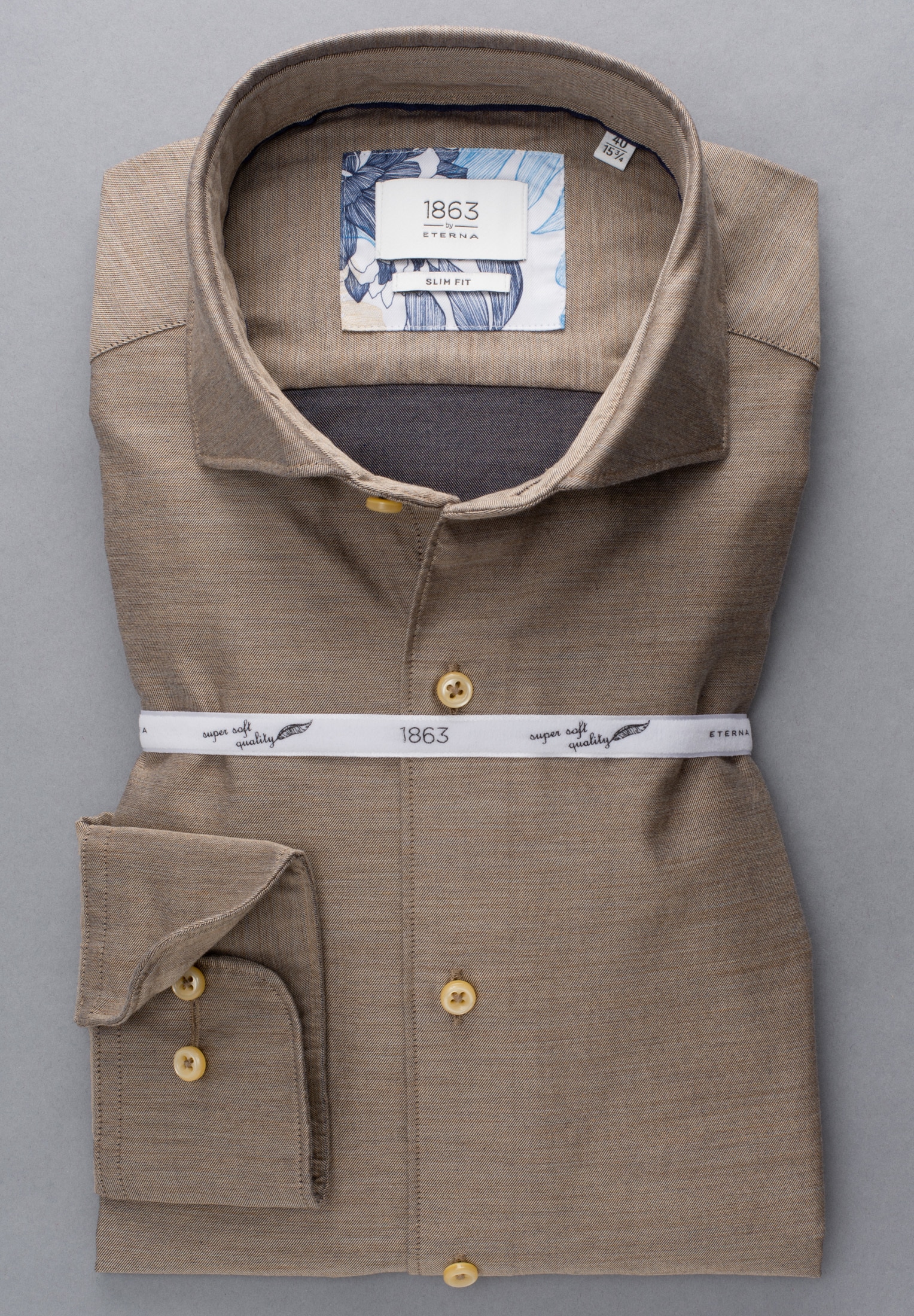 Eterna Langarmhemd »SLIM FIT«