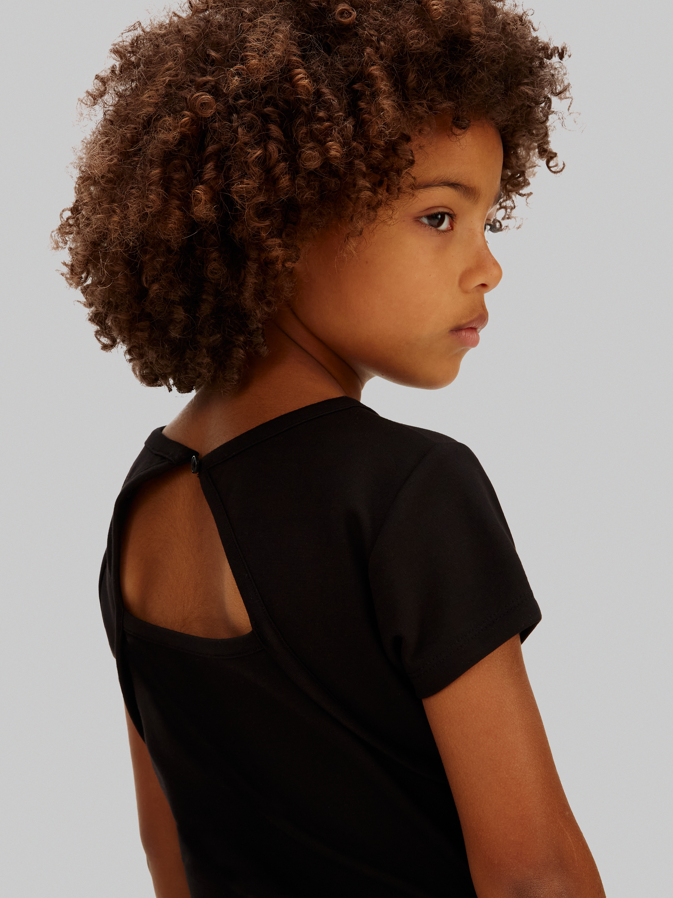 Calvin Klein Jeans Jerseykleid »PUNTO DRESS« Ohne Tasche Regular fit für Kinder mit Markenlogo