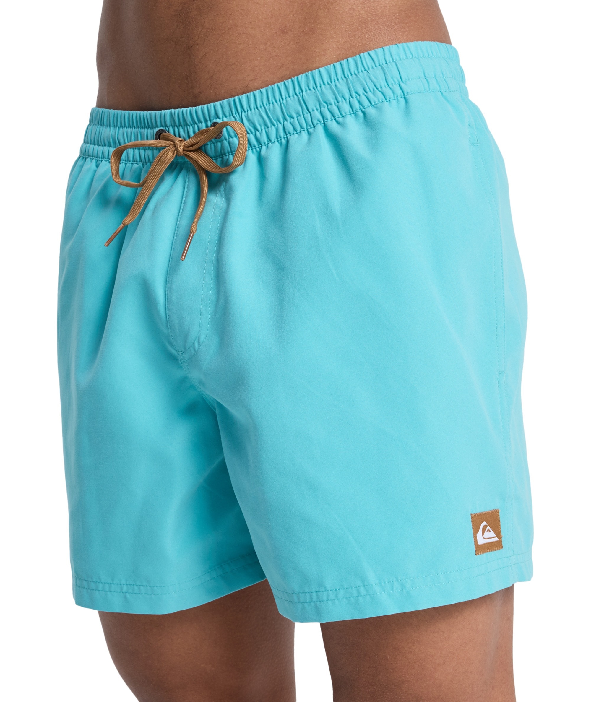 Quiksilver Badeshorts »EVERYDAY VOLLEY 15« unifarbene Optik, mit kontrastfarbenen Details, Straight-Leg-Passform