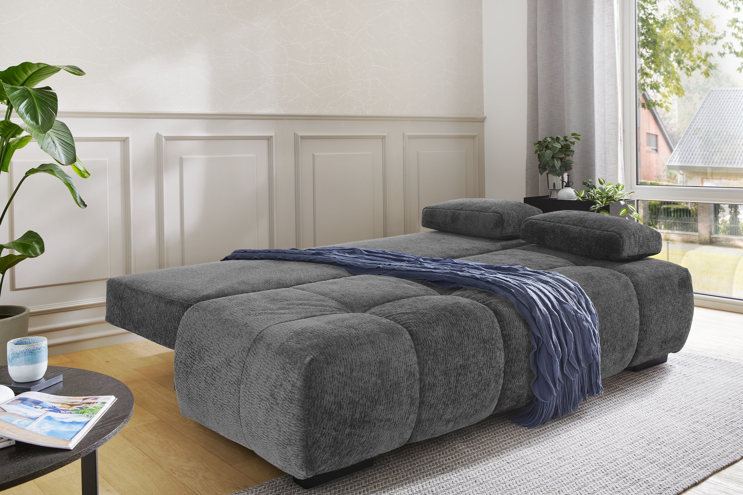 Jockenhöfer Gruppe Schlafsofa »Reno, B: 213 cm, Liegefl. 148x200 cm« mit Bettfunktion & Bettkasten