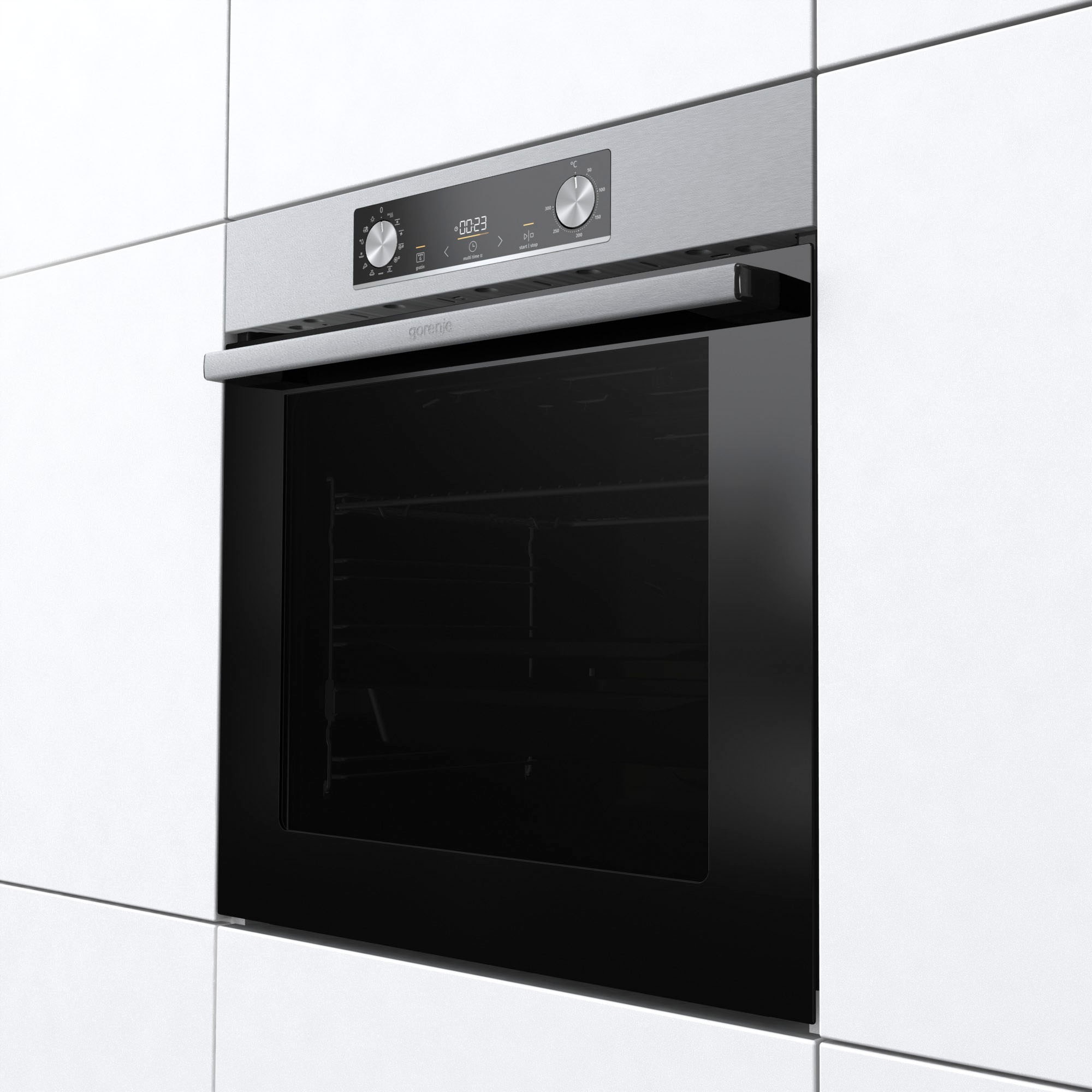 GORENJE Backofen-Set »Steam Set«, BOS6737E06X, mit 1-fach-Teleskopauszug