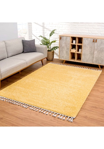 Carpet City Hochflor-Teppich »Pulpy 100«, rechteckig, 30 mm Höhe, besonders weich, mit... kaufen
