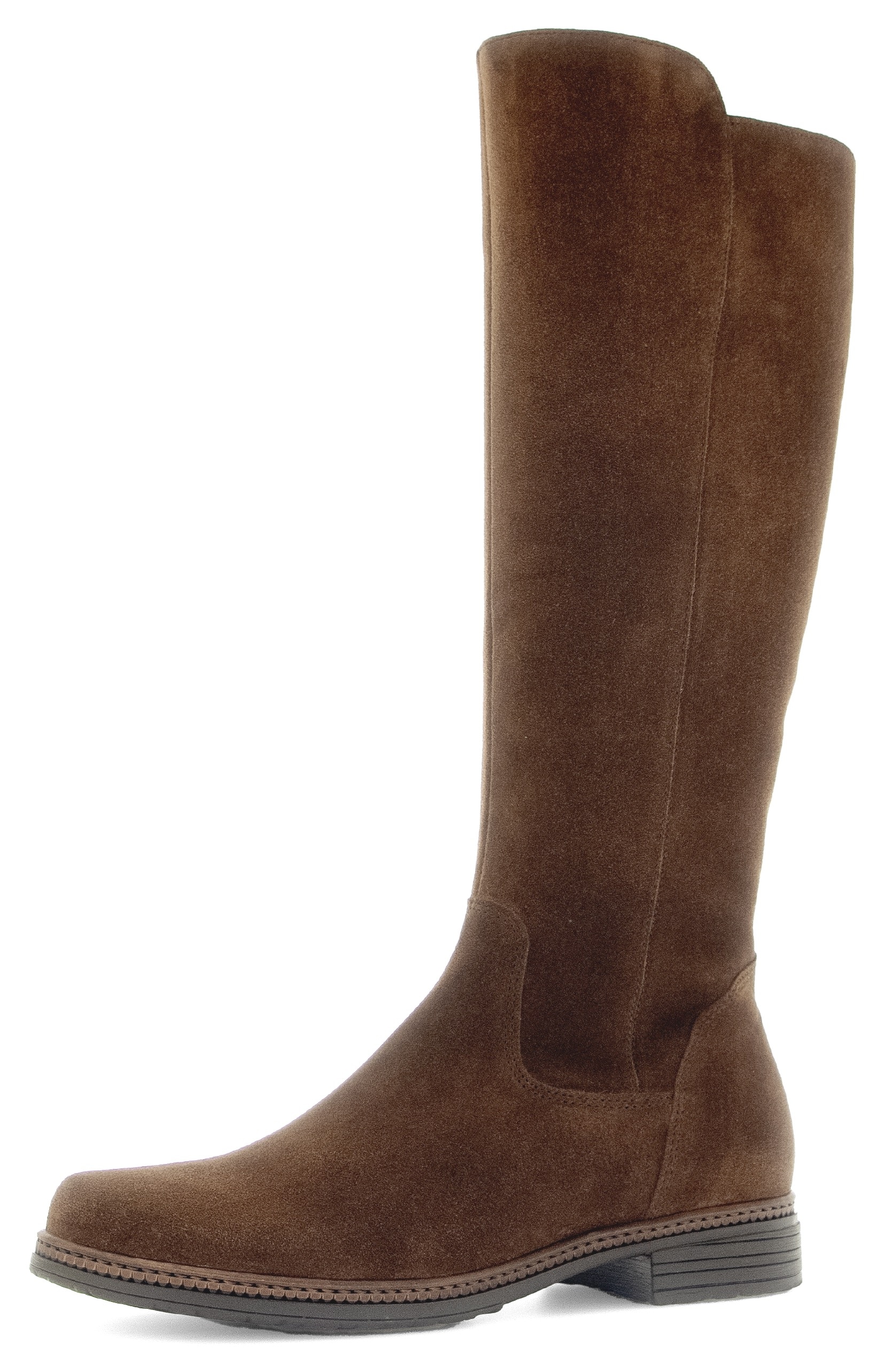 Gabor Stiefel  , Blockabsatz, Langschaftstiefel mit dezenten Ziernähten