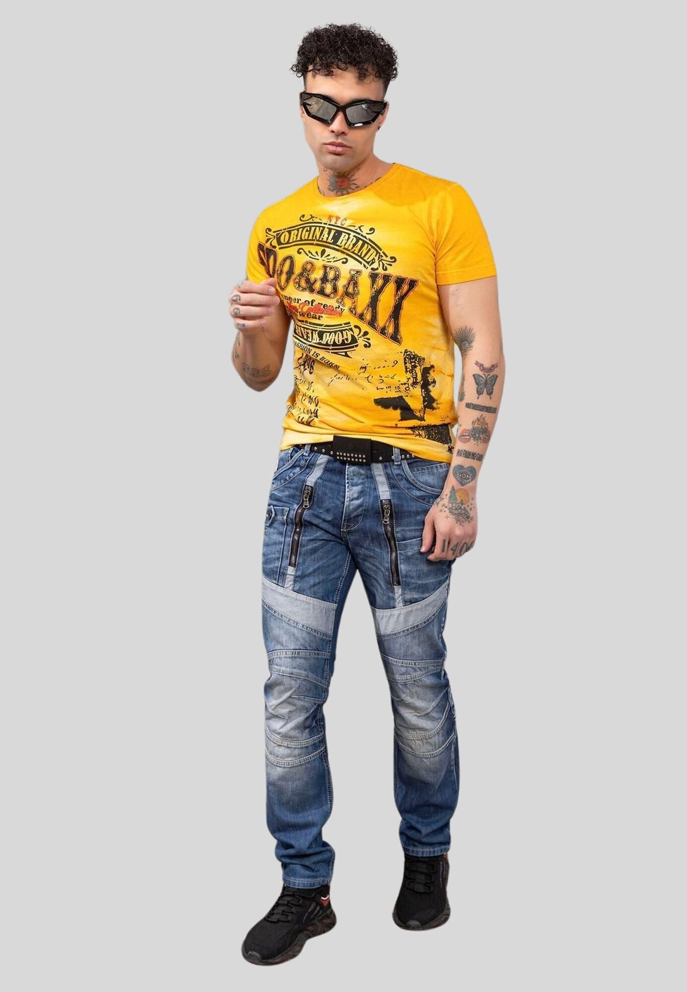Cipo & Baxx Straight-Jeans »Cipo & Baxx JEANS« in Straight-Fit