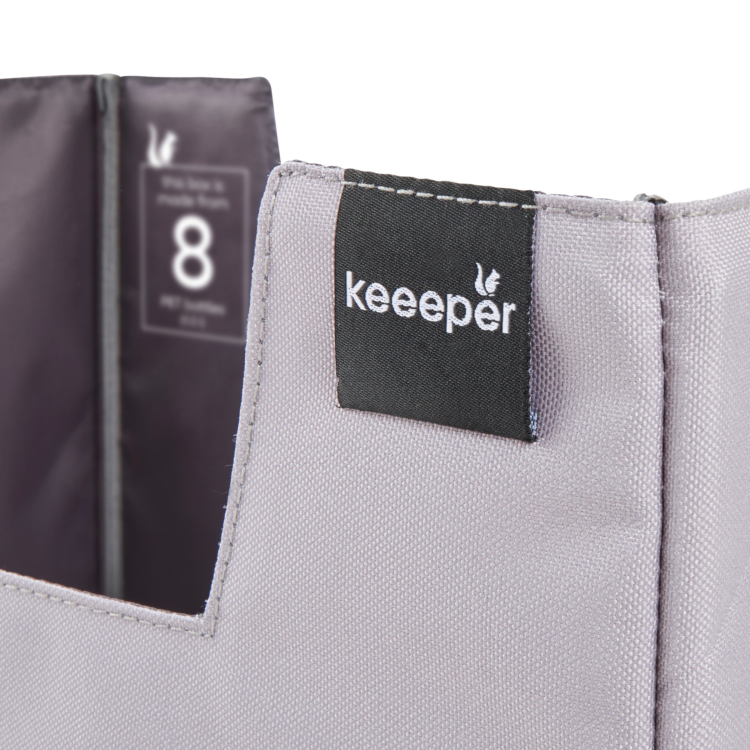 keeeper Faltbox »neo, faltbarer Einkaufsorganizer für Klappboxen« aus recycelten PET-Flaschen