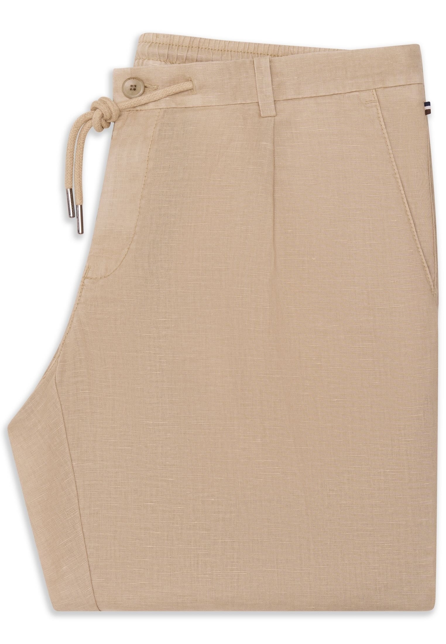 bugatti Bermudas »Soft touch«  Leinen-Baumwoll-Mix
