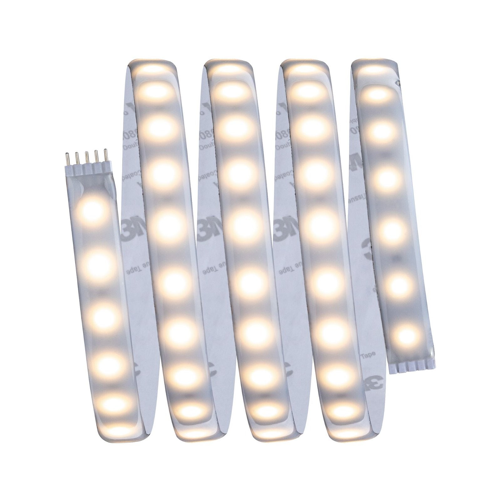 Paulmann LED-Streifen »MaxLED 500 Basisset 1,5m 10W 230/24V 20VA Silber Kunststoff«, 1 St.-flammig, IP44 Cover 2700K-6500K TunableWhite