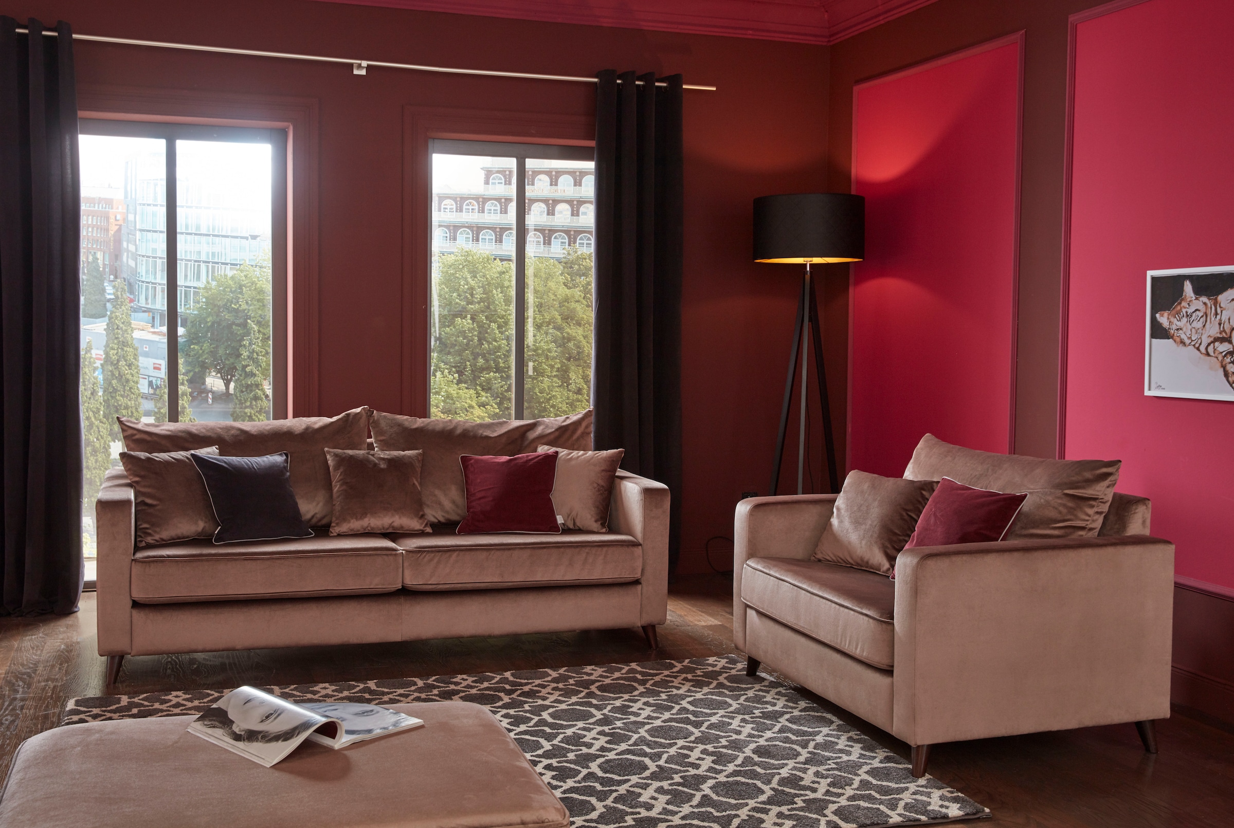Guido Maria Kretschmer Home&Living 3-Sitzer »Renesse«, lose Kissen, Keder an Sitzkissen