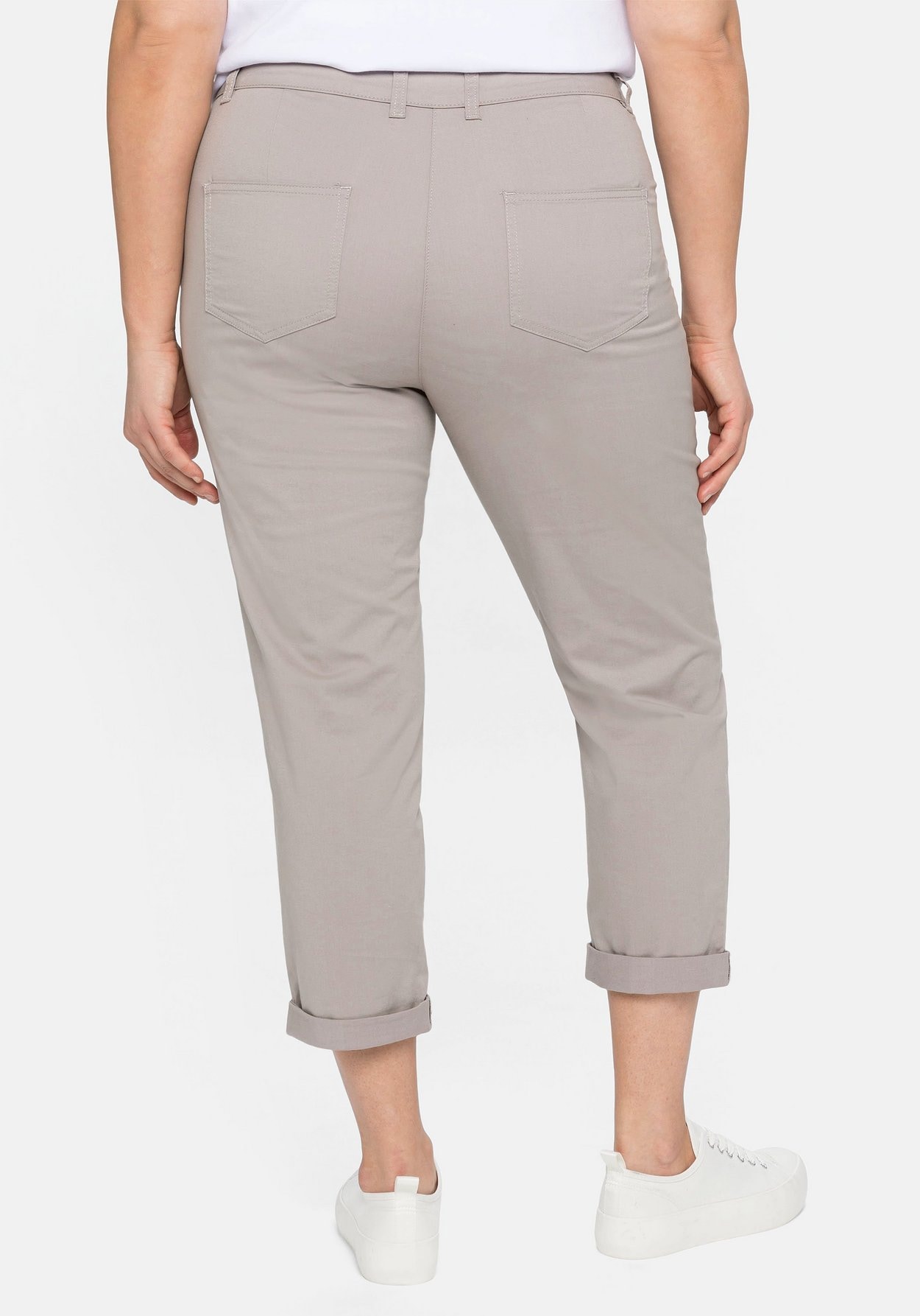 Sheego 7/8-Hose »7/8-Hose in Baumwoll-Stretch-Qualität«