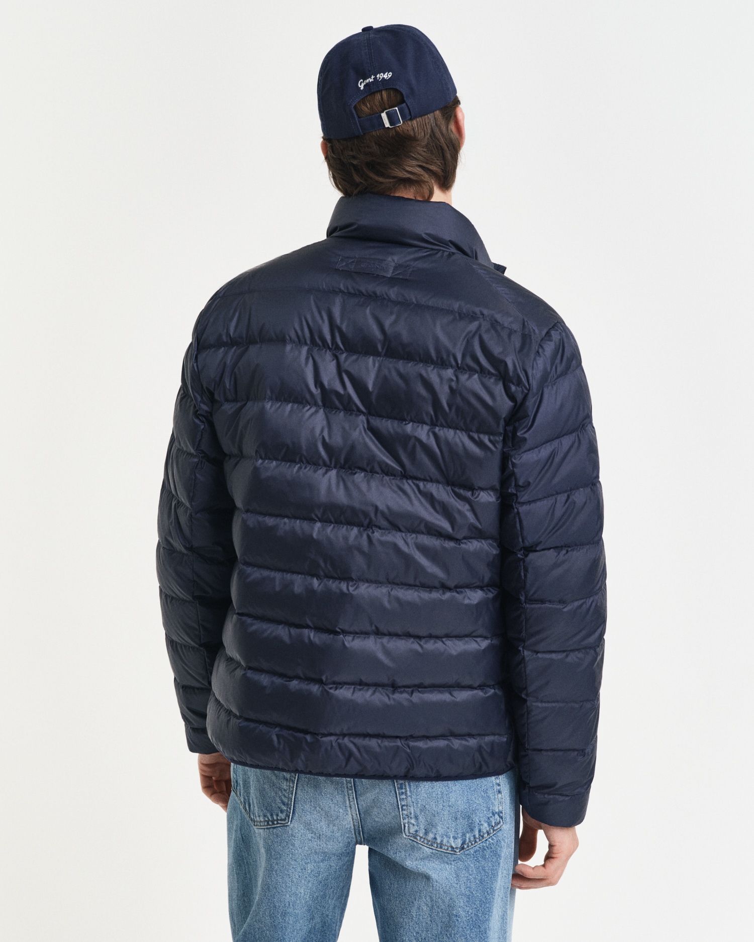 Gant Steppjacke »LIGHT DOWN JACKET« 2-Wege-Reißverschluss, Übergangsjacke, regular fit