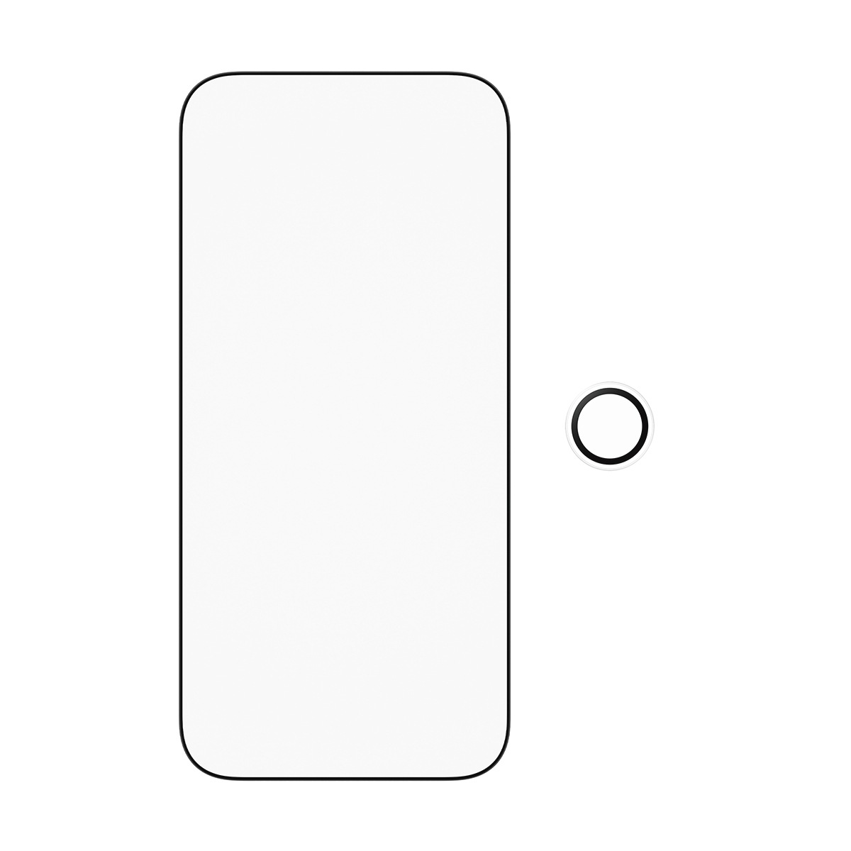 CARE by PanzerGlass Displayschutzglas »2-in-1 Protection Essentials Bundle« für Apple iPhone Air Displayschutzfolie, Schutzfolie, Bildschirmschutz, kratz- & stoßfest