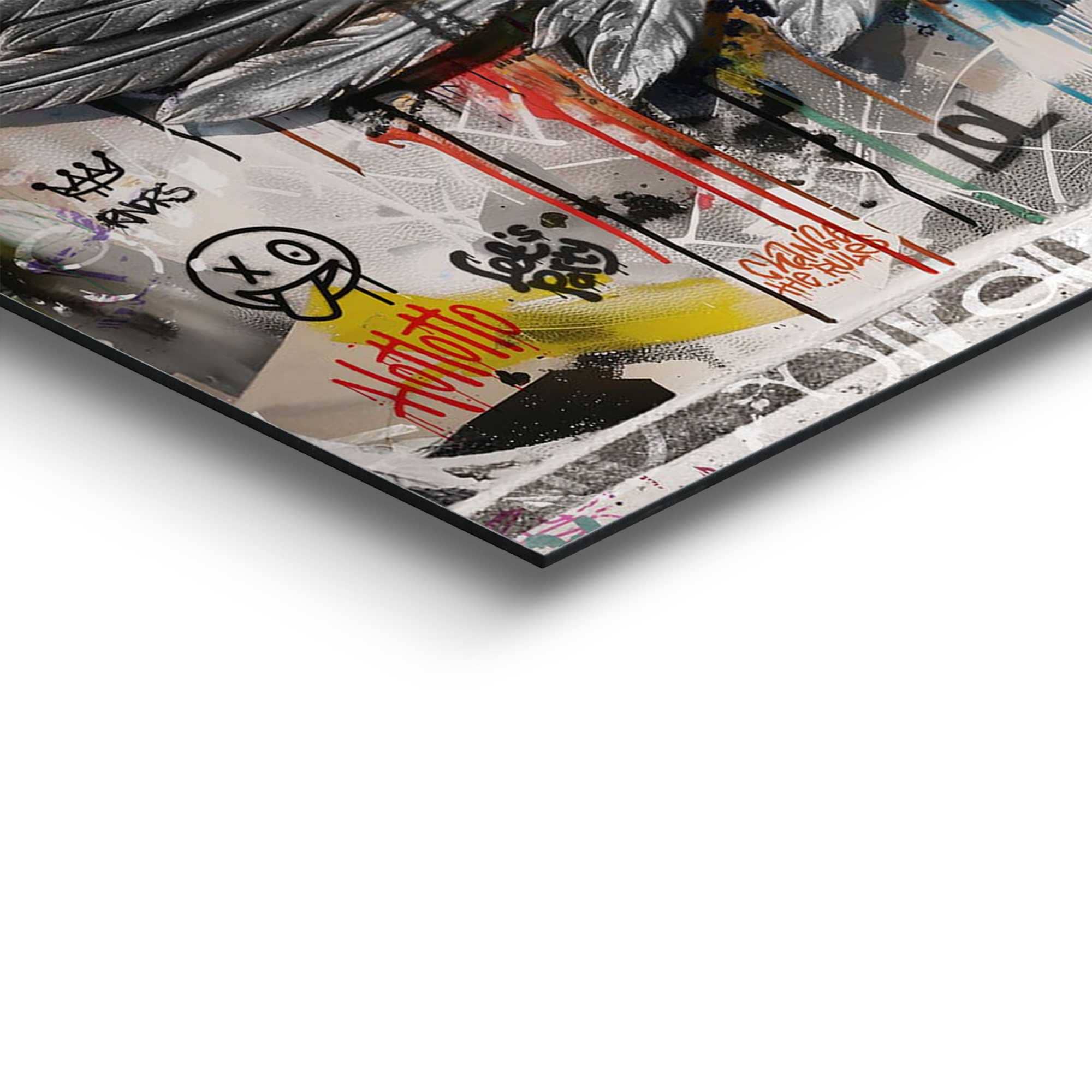 Reinders! Deco-Panel »Graffiti-Engel« Hobbyraum - Mehrfarbig - MDF - Street Art - 90x30 cm