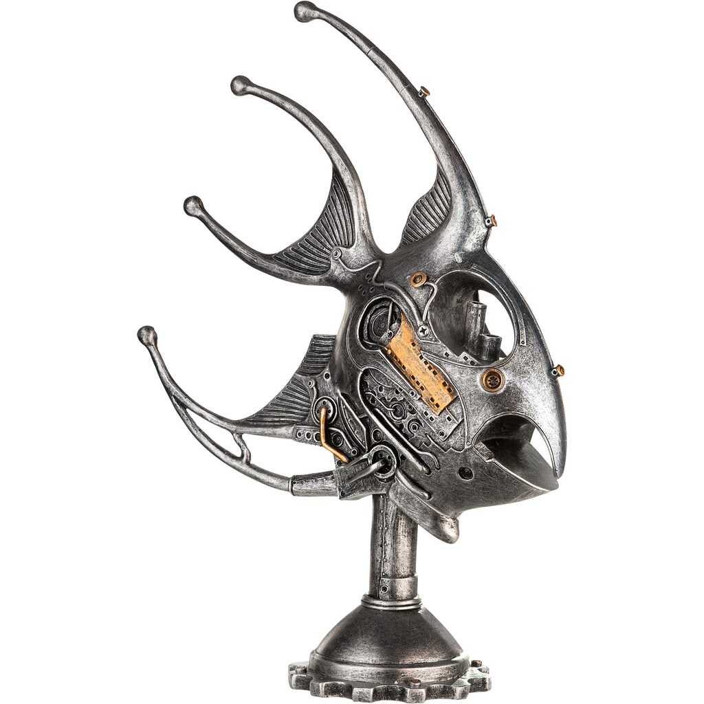 Casablanca by Gilde Dekofigur »Skulptur Steampunk Fisch, silber«