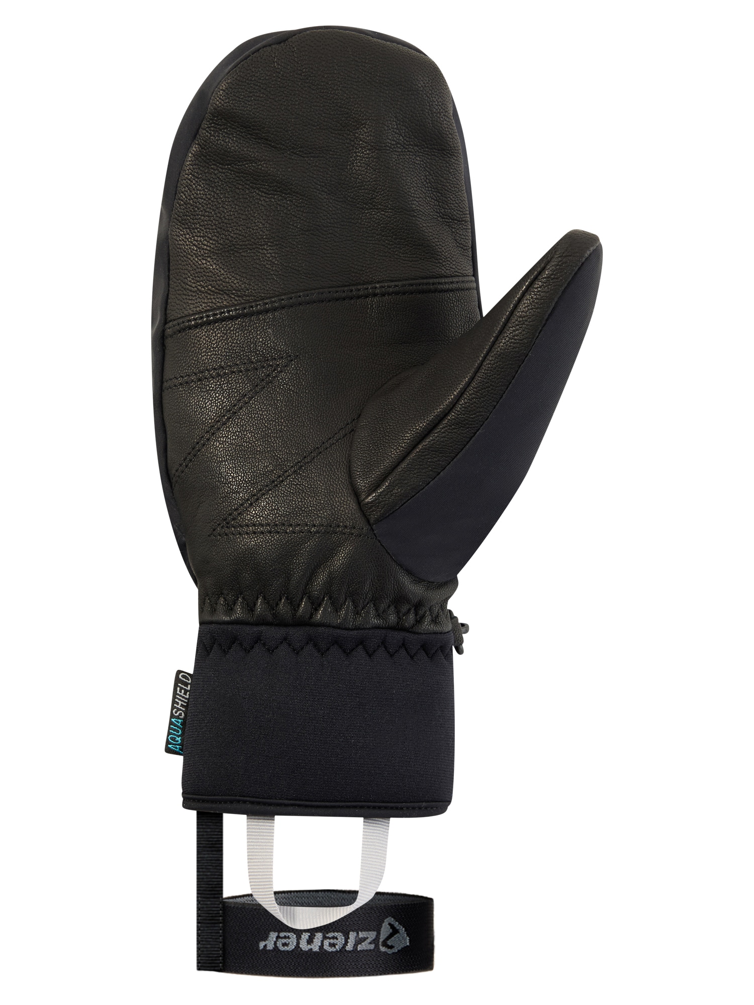 Ziener Fäustlinge »GENDINGO-Z AQUASHIELD® PrimaLoft®« wasser-u. winddicht, atmungsaktiv, extra warm, Lederinnenhand
