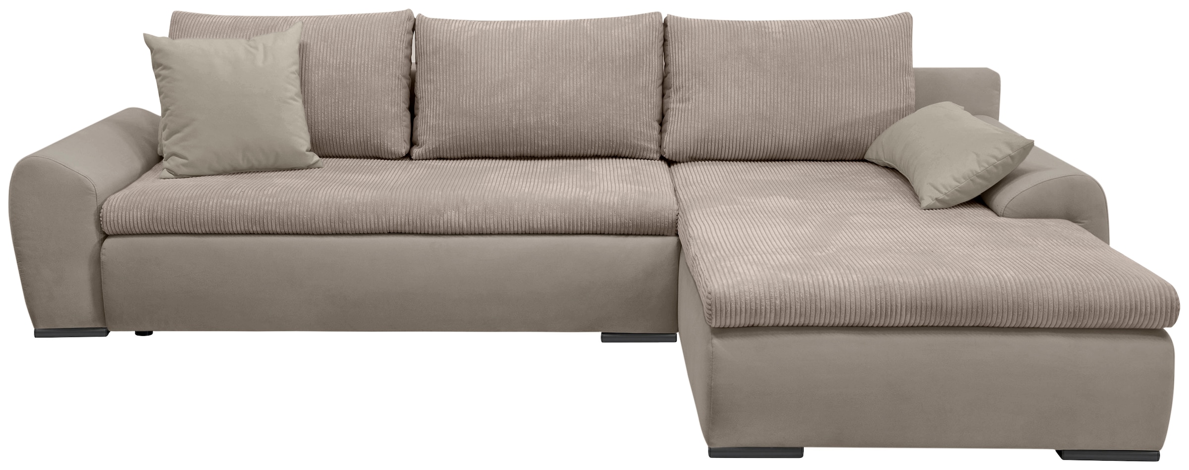Home affaire Ecksofa »Win L-Form«, wahlweise mit Bettfunktion und Bettkasten