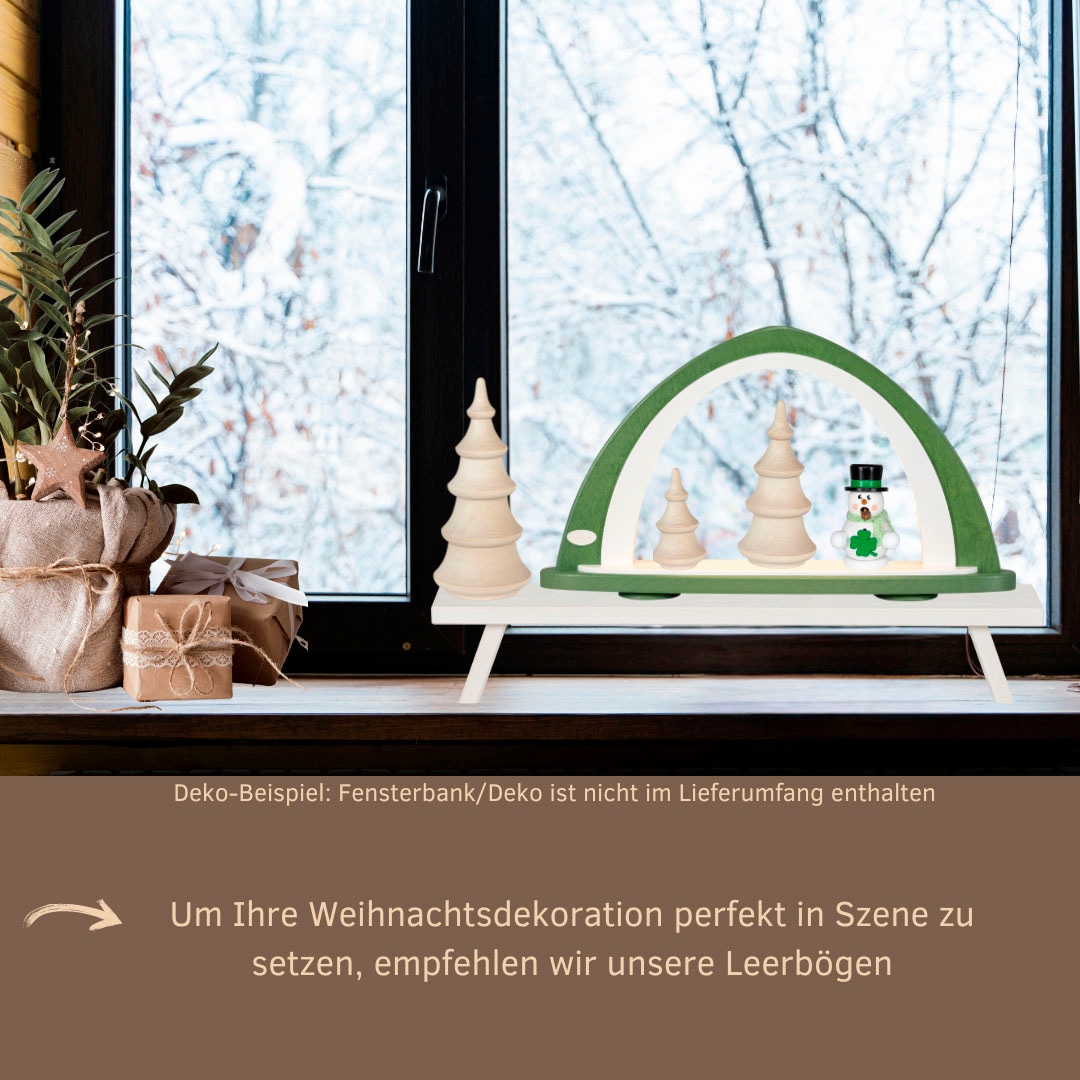 Weigla LED Schwibbogen »Weihnachtsdeko, Made in Germany« 1 Stk. Leerbogen zum Selbstbestücken