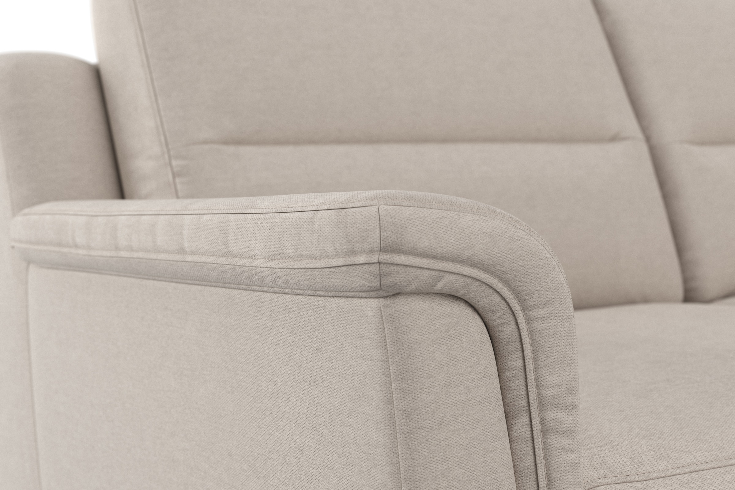 sit&more Ecksofa »Farö L-Form«, inklusive Federkern, wahlweise mit Bettfunktion und Bettkasten