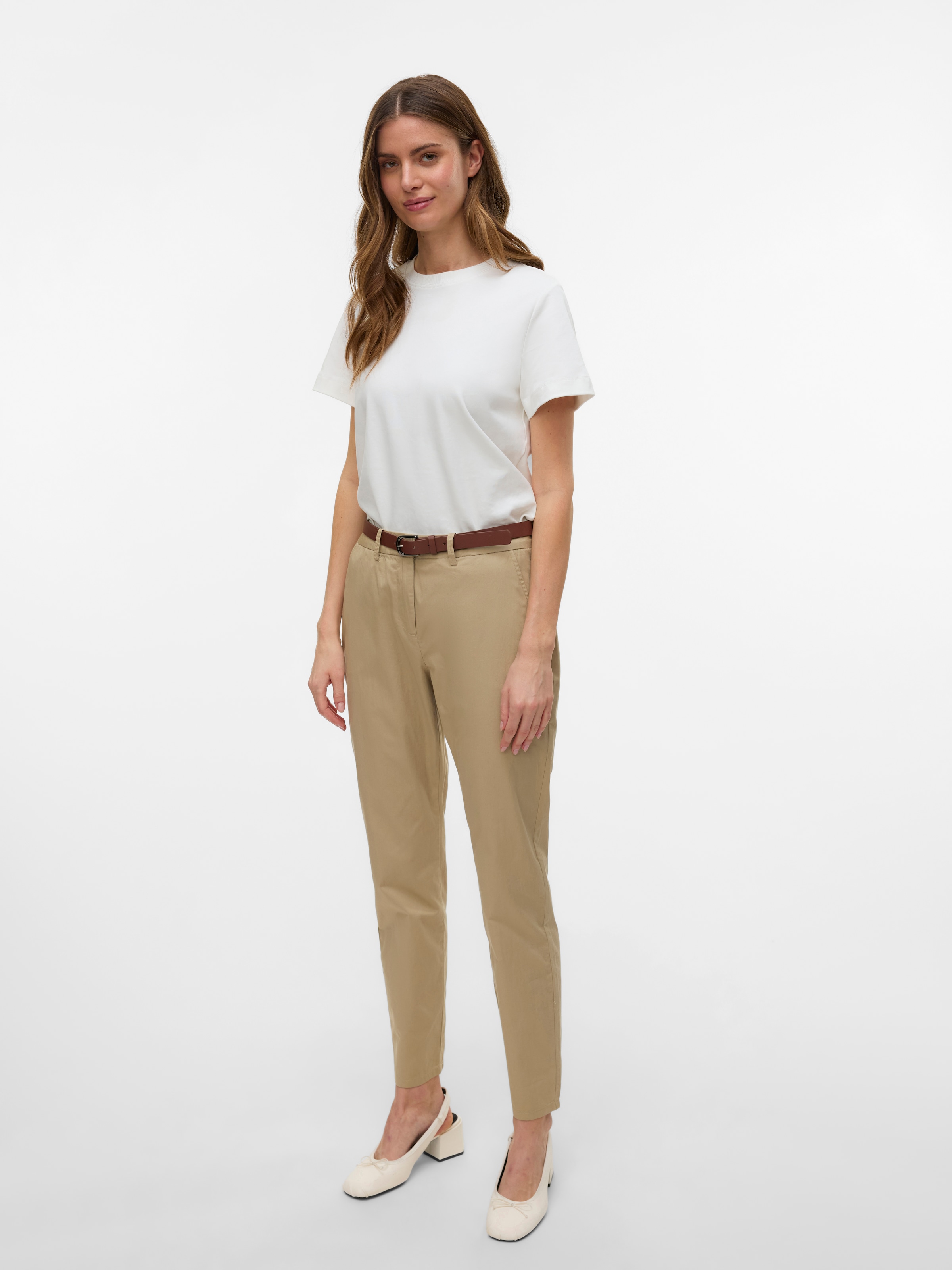 Vero Moda Chinohose »VMFEDERICA MW CHINO PANTS«