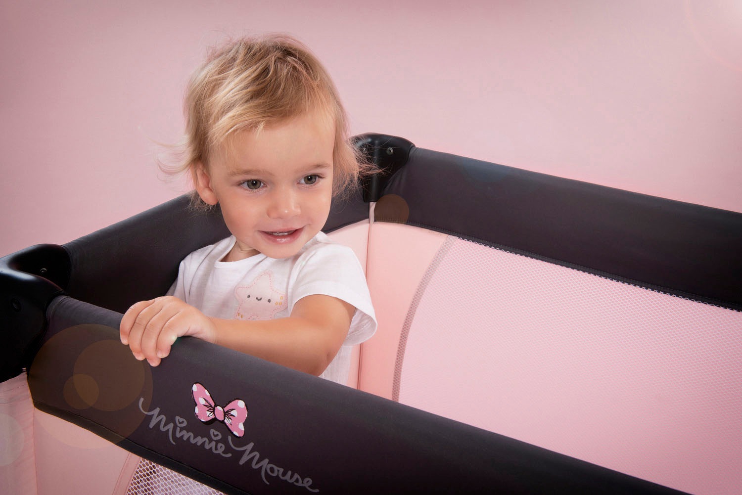 Hauck Baby-Reisebett »Dream N Play - Minnie Sweetheart«, inkl. Transporttasche