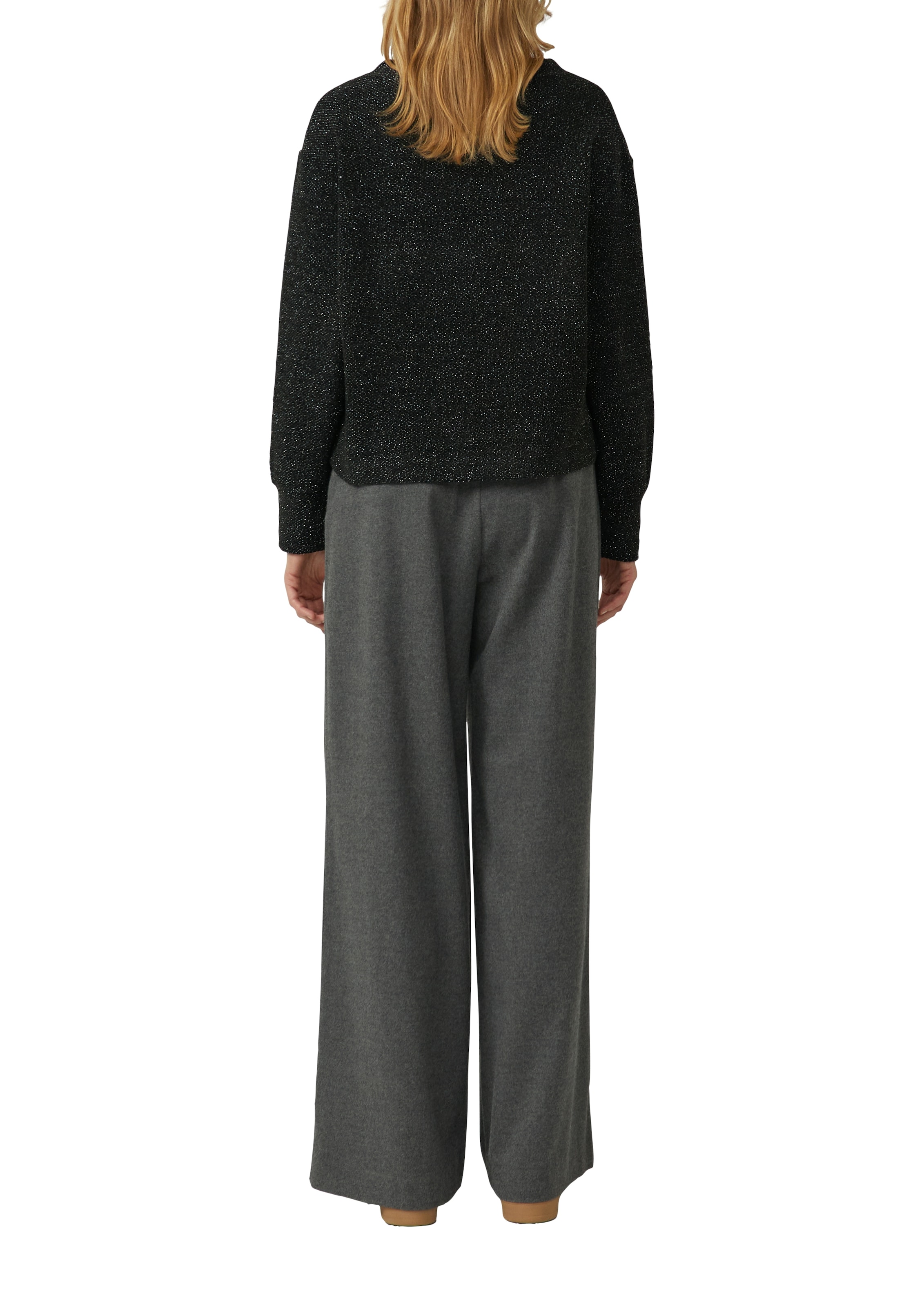 s.Oliver Strickpullover mit Glitzer-Fäden