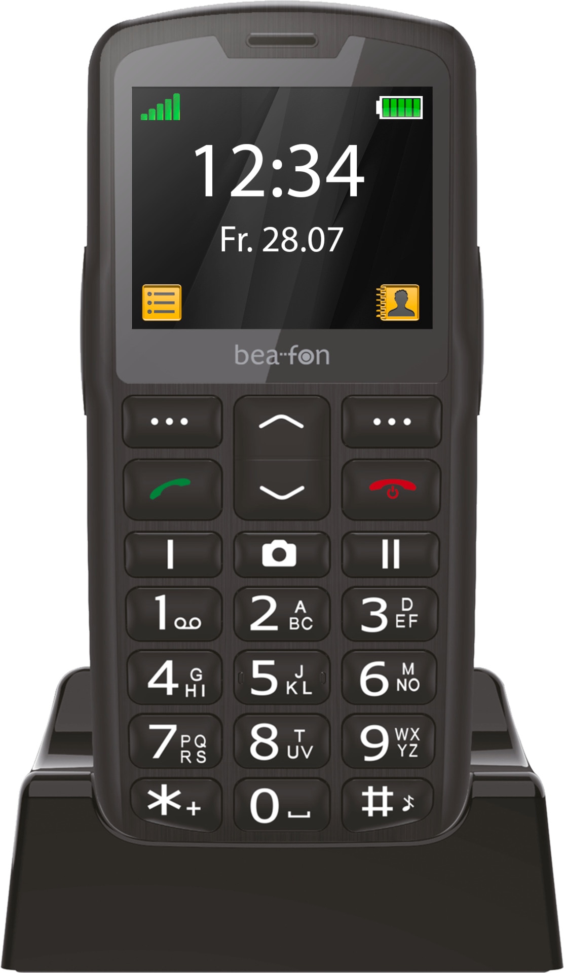 Handy »SL260 LTE«, Schwarz/Silber