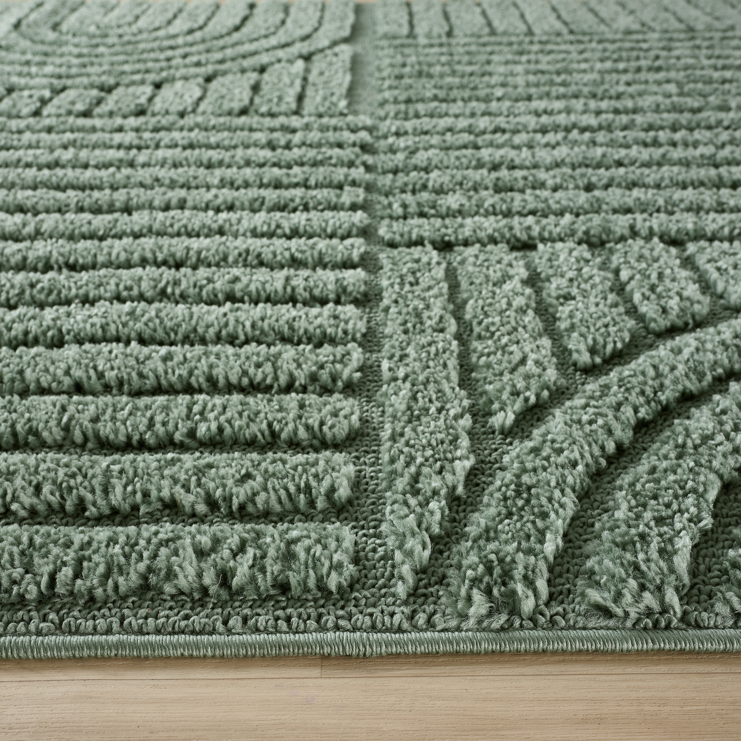 OTTO home Teppich »Jonne, Boho-Design, Scandi, Designteppich« rechteckig 20 mm Höhe Hoch-Tief, 3D Optik, skandinavischer Stil, Wohnzimmer, Schlafzimmer