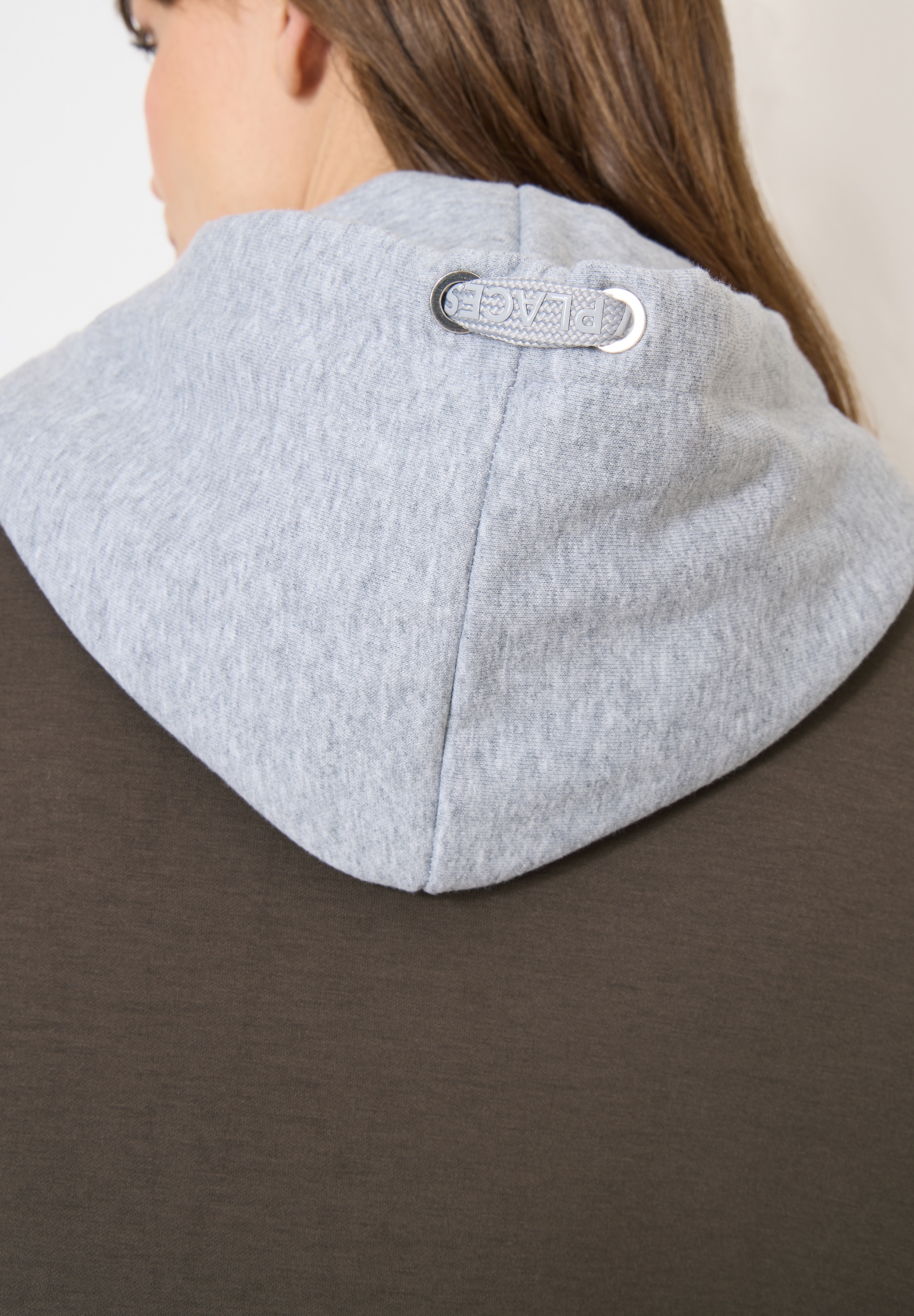 Cecil Cabanjacke mit Kapuze mit Reverskragen und Kapuze