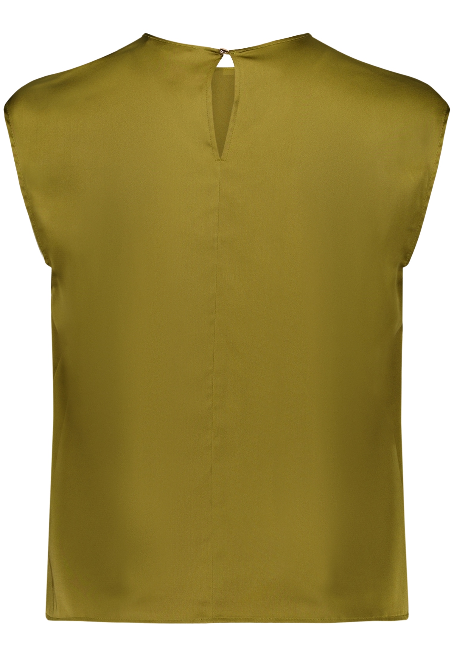 Zero Satinbluse »Satin-Bluse mit Rundhalsausschnitt«