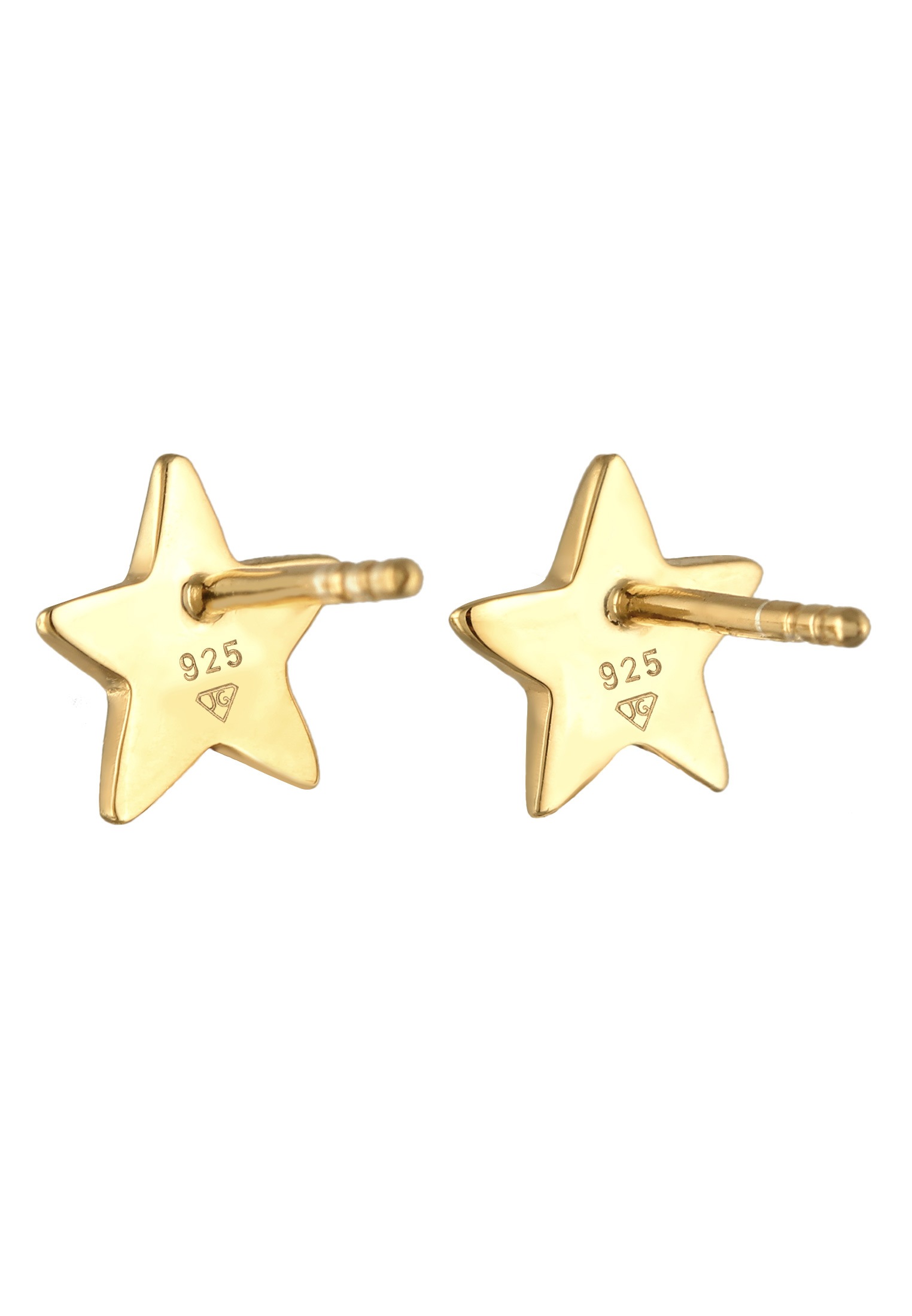 Elli Paar Ohrstecker »Ohrringe Stern Astro Trend Filigran Basic 925 Silber«