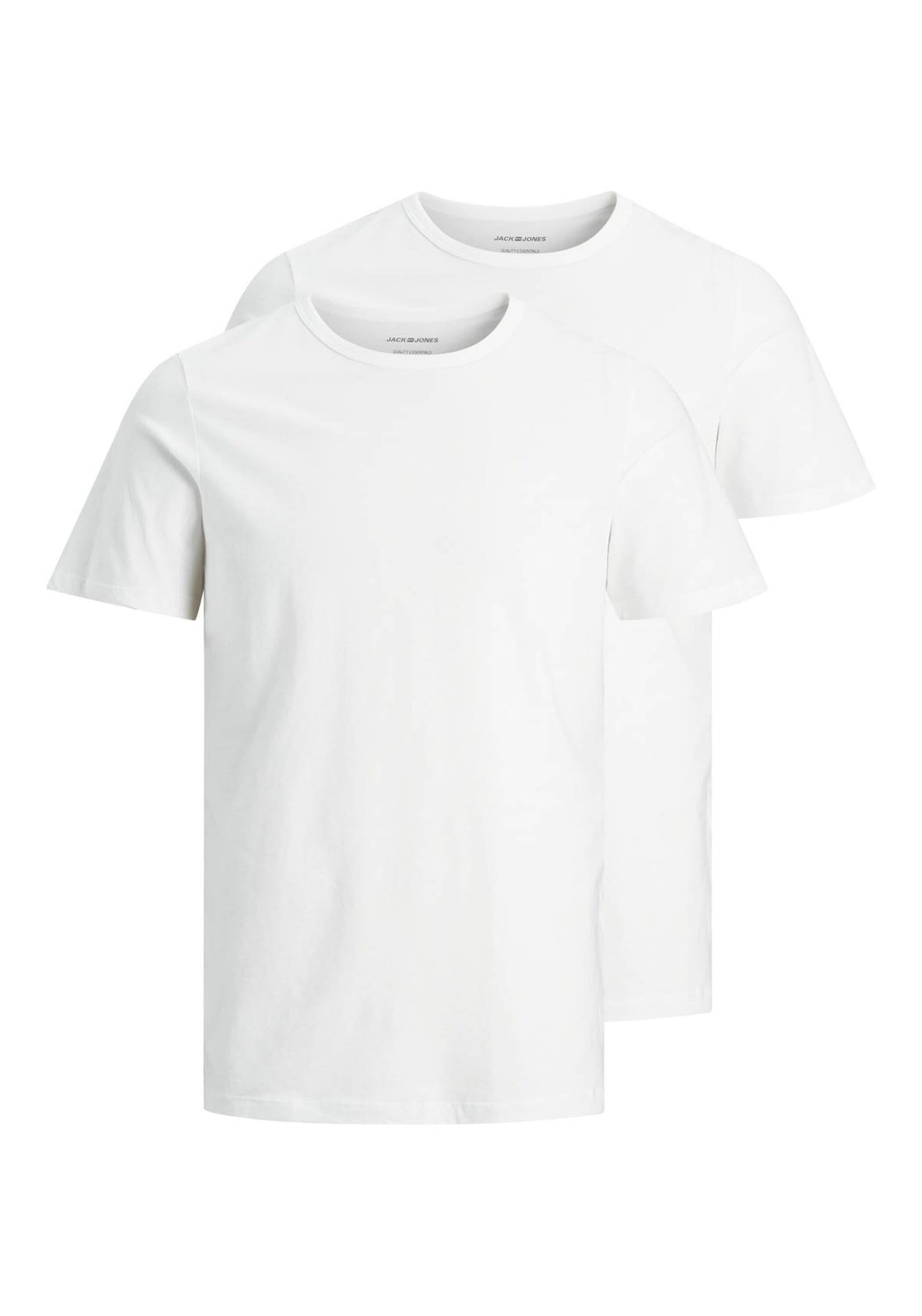 Jack & Jones T-Shirt »T-Shirt JACBASIC CREW NECK TEE 2PK 4er Pack«