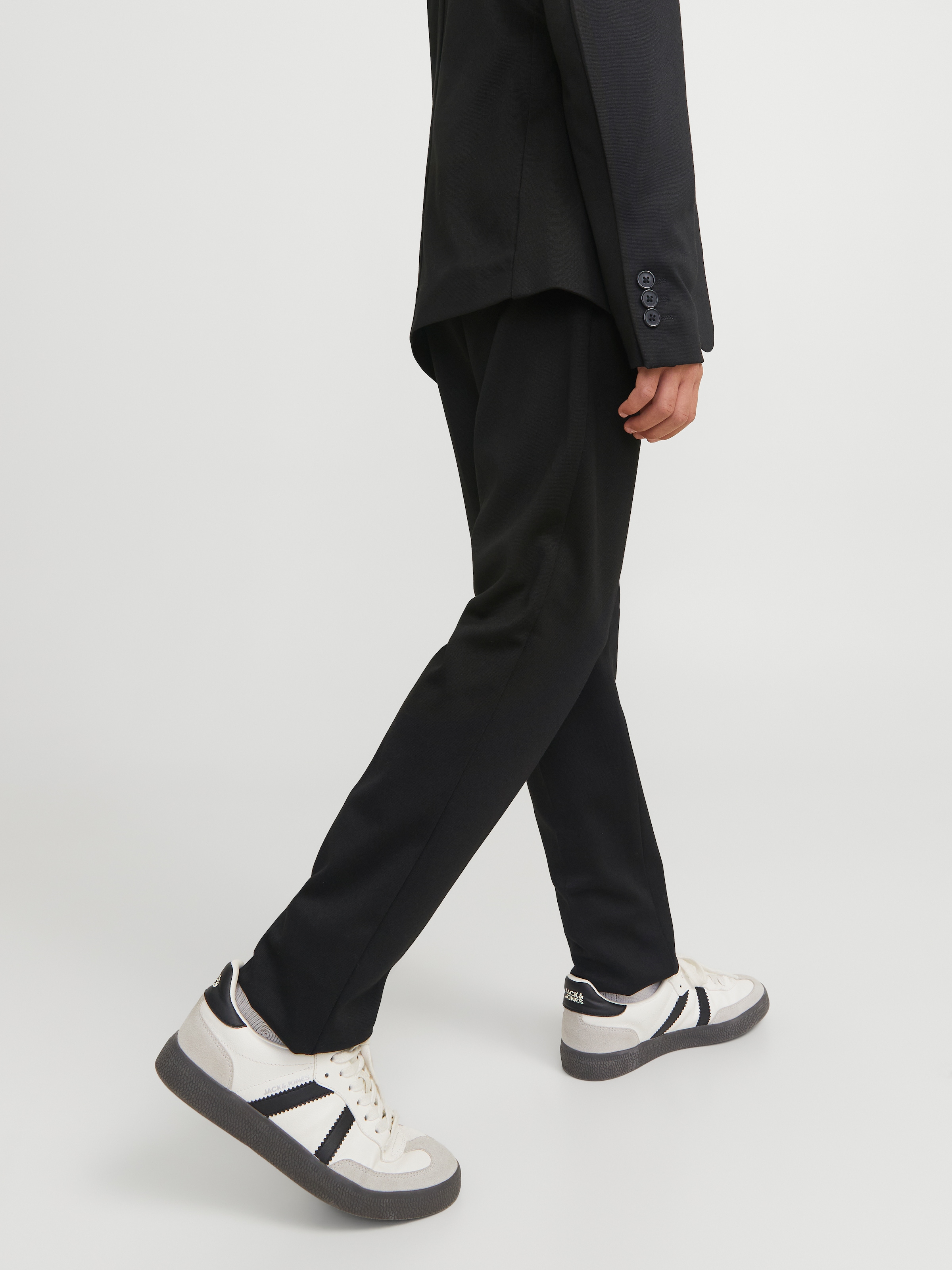 Jack & Jones Junior Anzughose »JJEJAXON bietet Komfort durch elastische Passform«, unifarben, modisch, slim fit, Web