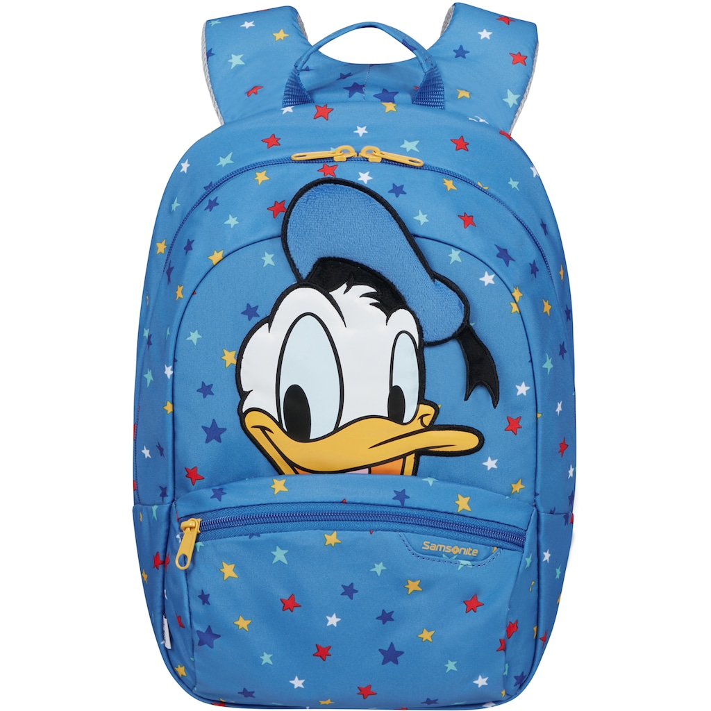 Samsonite Kinderrucksack »Disney Ultimate 2.0, S+, Donald Stars«, reflektierende Details