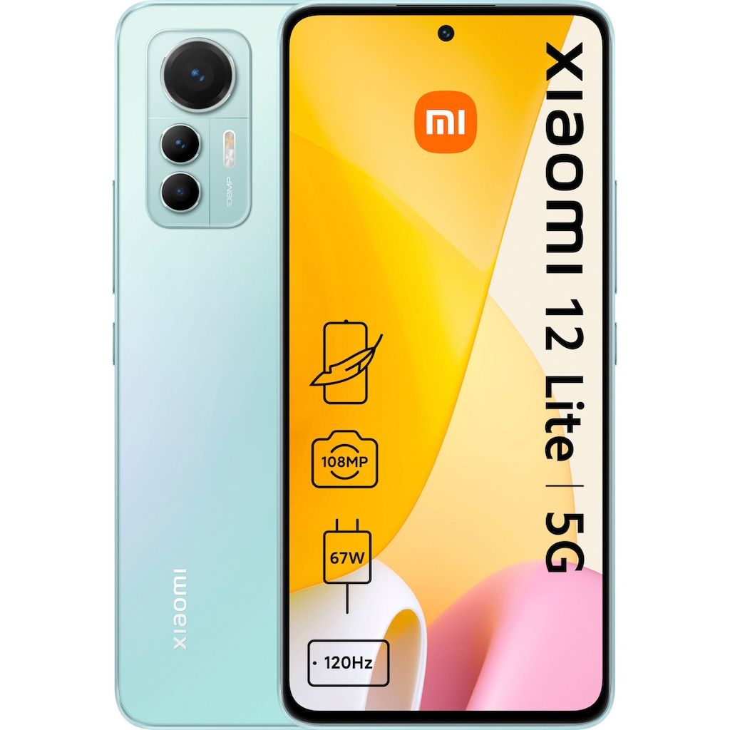 Xiaomi Smartphone »12 lite 8GB+128GB«, grün, 16,64 cm/6,55 Zoll