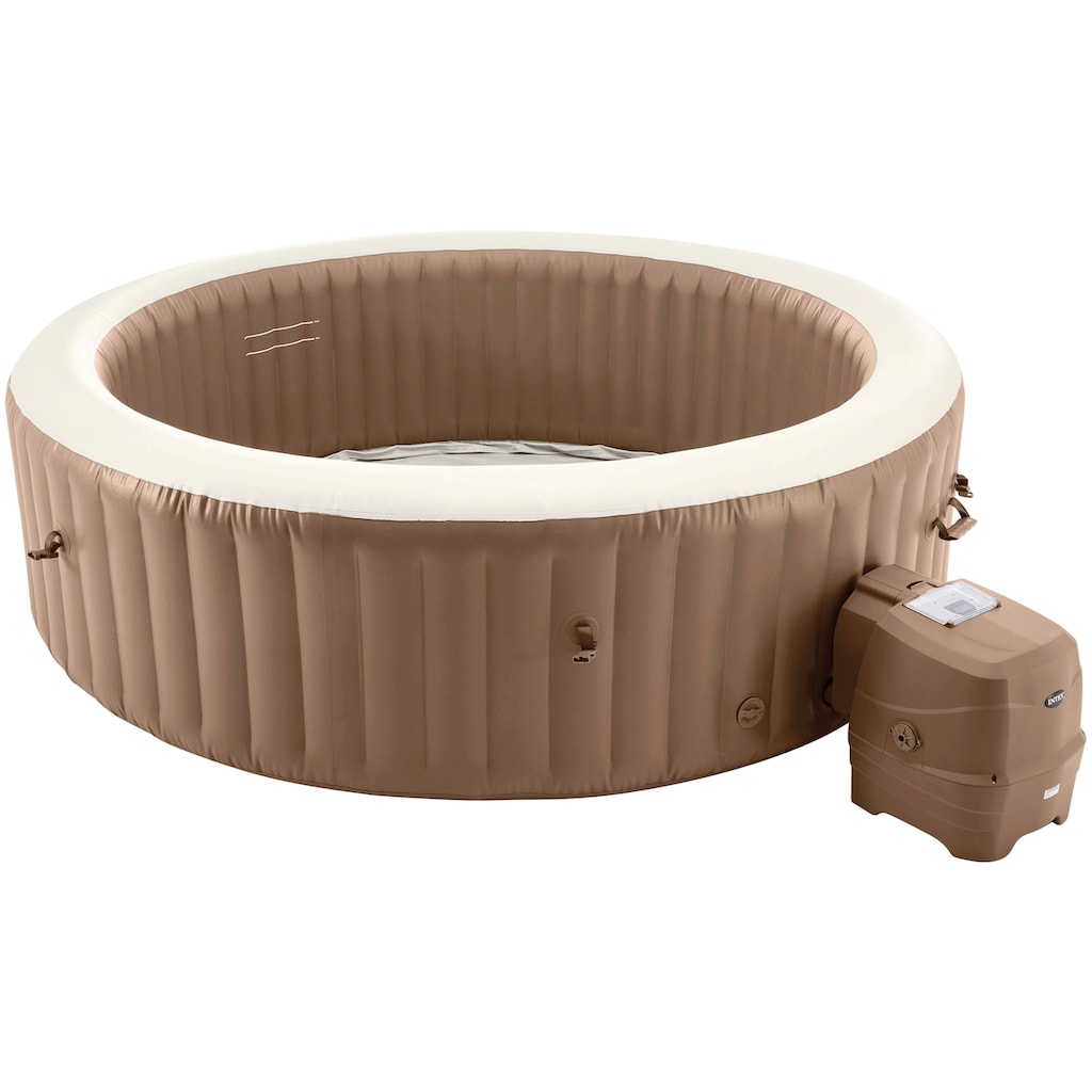 Intex Whirlpool »PureSPA«, mit Filterkartusche, Dosierschwimmer, Abdeckplane, Bodenisoliermatte