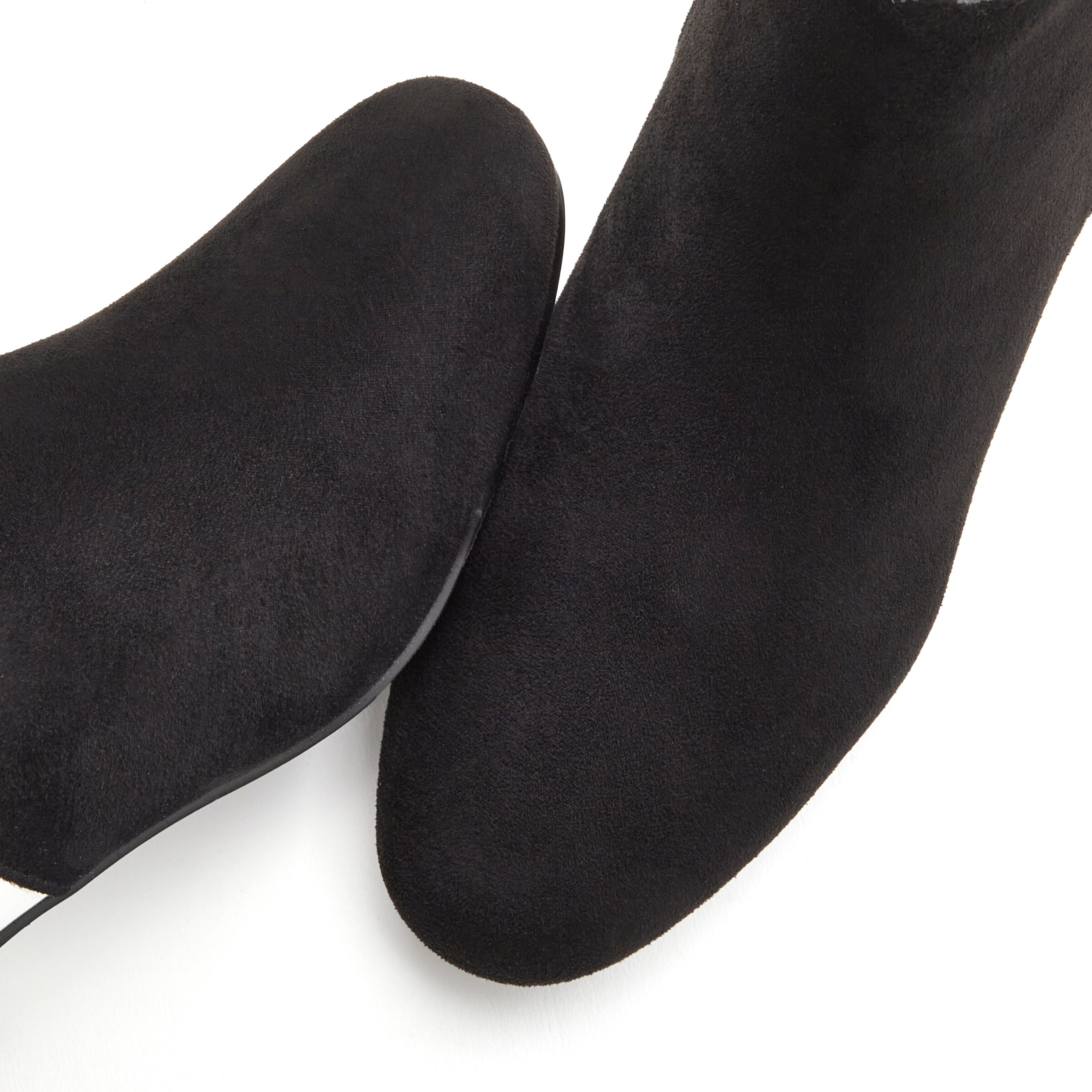 LASCANA Stiefelette, mit komfortablem Blockabsatz, Stiefel, Boots VEGAN